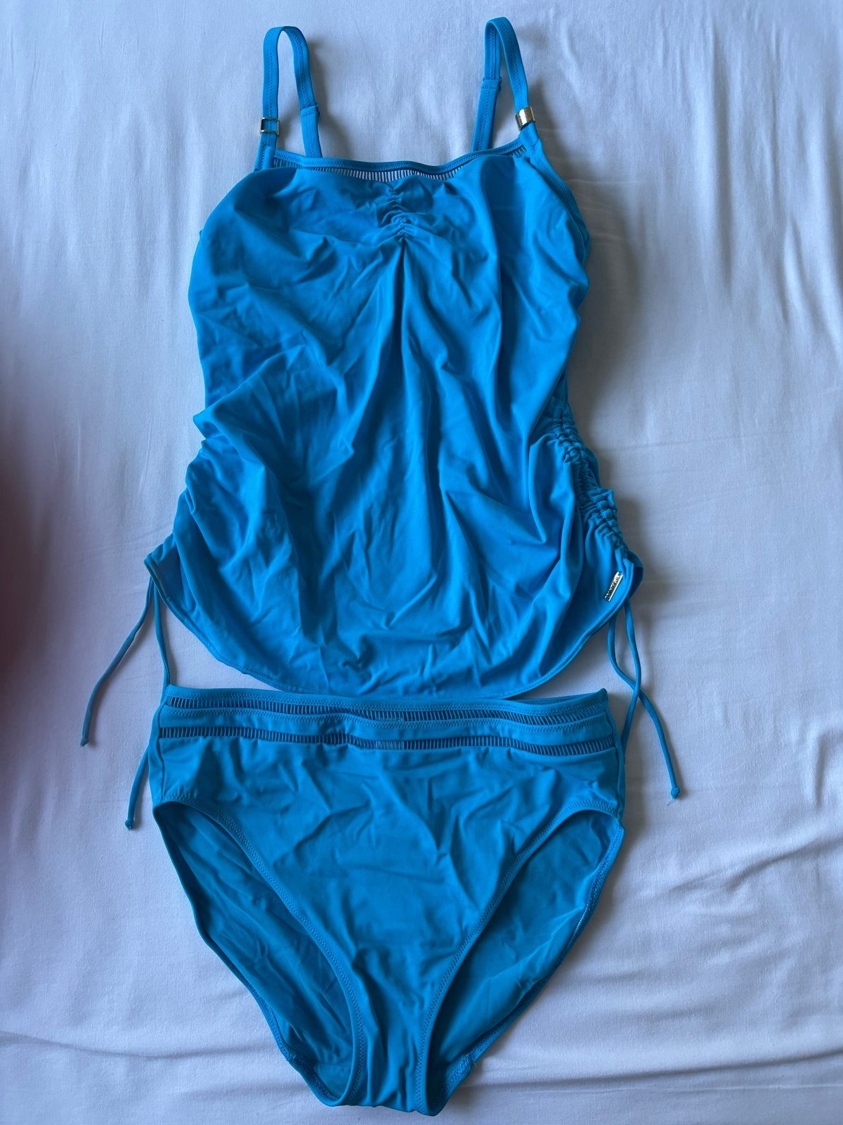 Fantaisie Tankini Set Blauw - maat 80 F/m, zo goed als nieuw, Ophalen of Verzenden, Zo goed als nieuw, Blauw, Overige typen