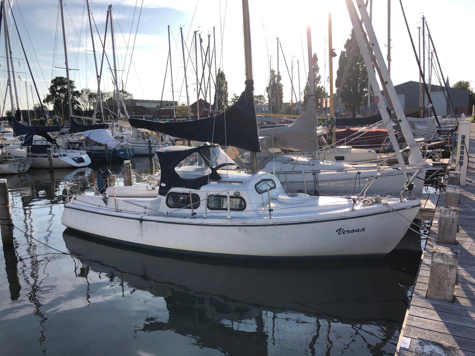 Friendship 23 kajuitzeilboot zeilklaar, Watersport en Boten, Ophalen, Gebruikt, 15 pk, 1 cm
