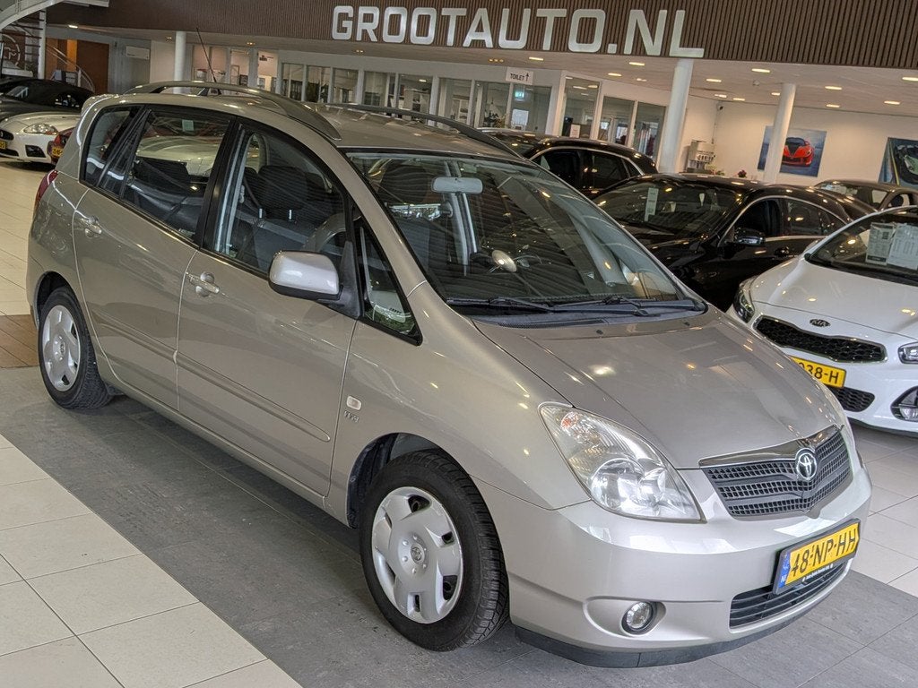 Toyota Corolla Verso 1.6 VVT-i Linea Sol Airco, Trekhaak, St, Auto's, Toyota, Bedrijf, Te koop, Corolla Verso, ABS, Airbags, Airconditioning