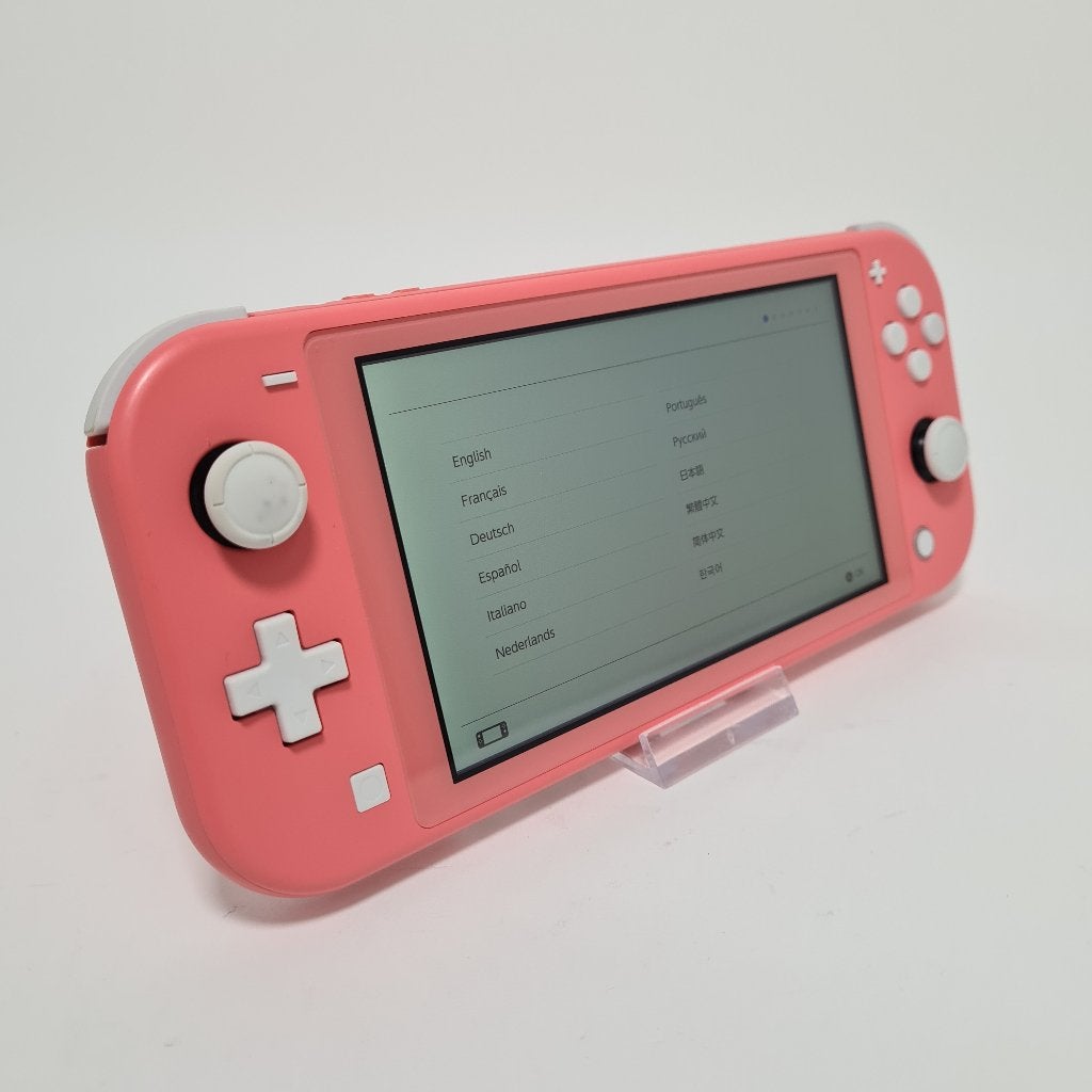 Nintendo Switch Lite Coral 2023, Ophalen of Verzenden, Roze of Coral, Gebruikt