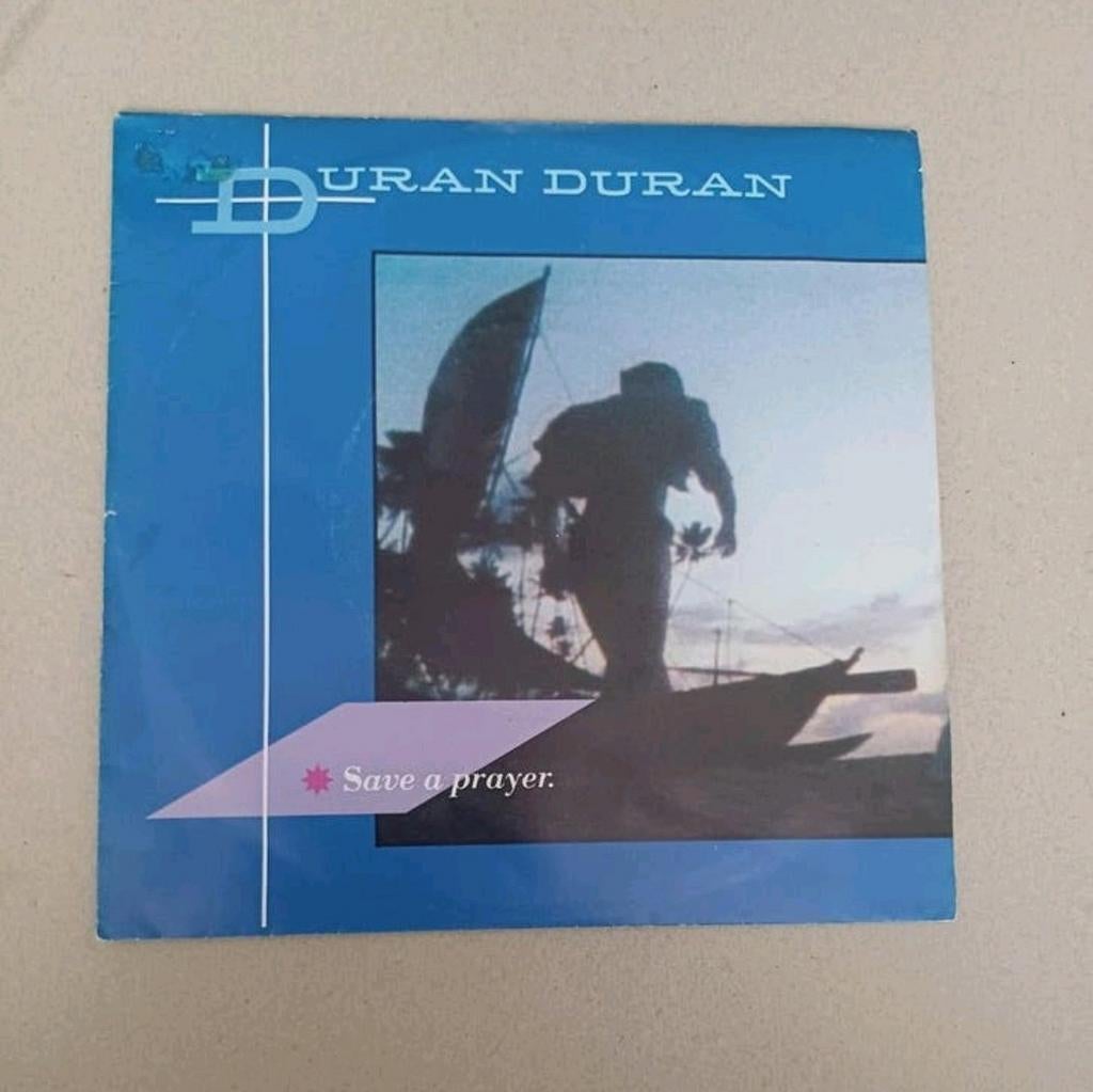 Duran Duran  - Save A Prayer, Cd's en Dvd's, Vinyl Singles, Gebruikt, Beschermende buitenhoes, Pop, 7 inch, Ophalen of Verzenden