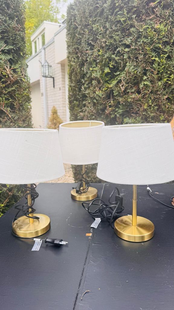 Lampen 3 stuks € 10,00, Ophalen of Verzenden