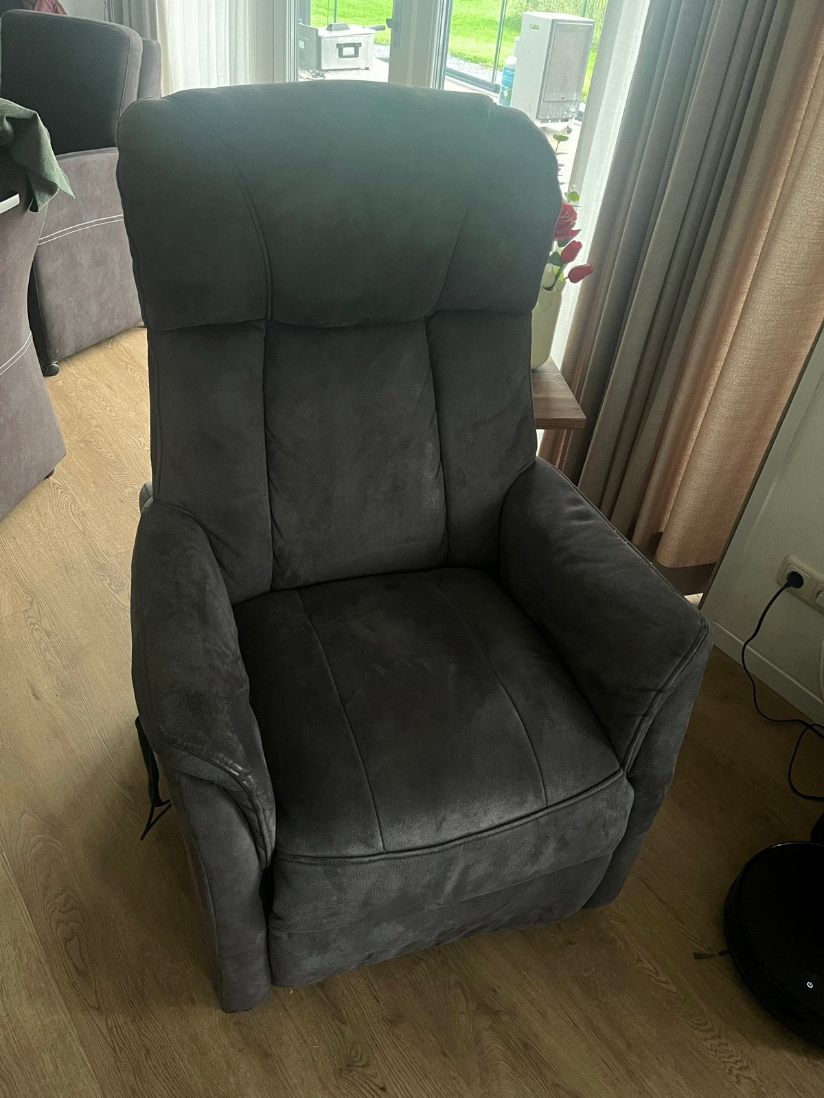 Defecte sta op stoel  voor de handige Harry, Huis en Inrichting, Ophalen, Gebruikt, Stof, 75 tot 100 cm