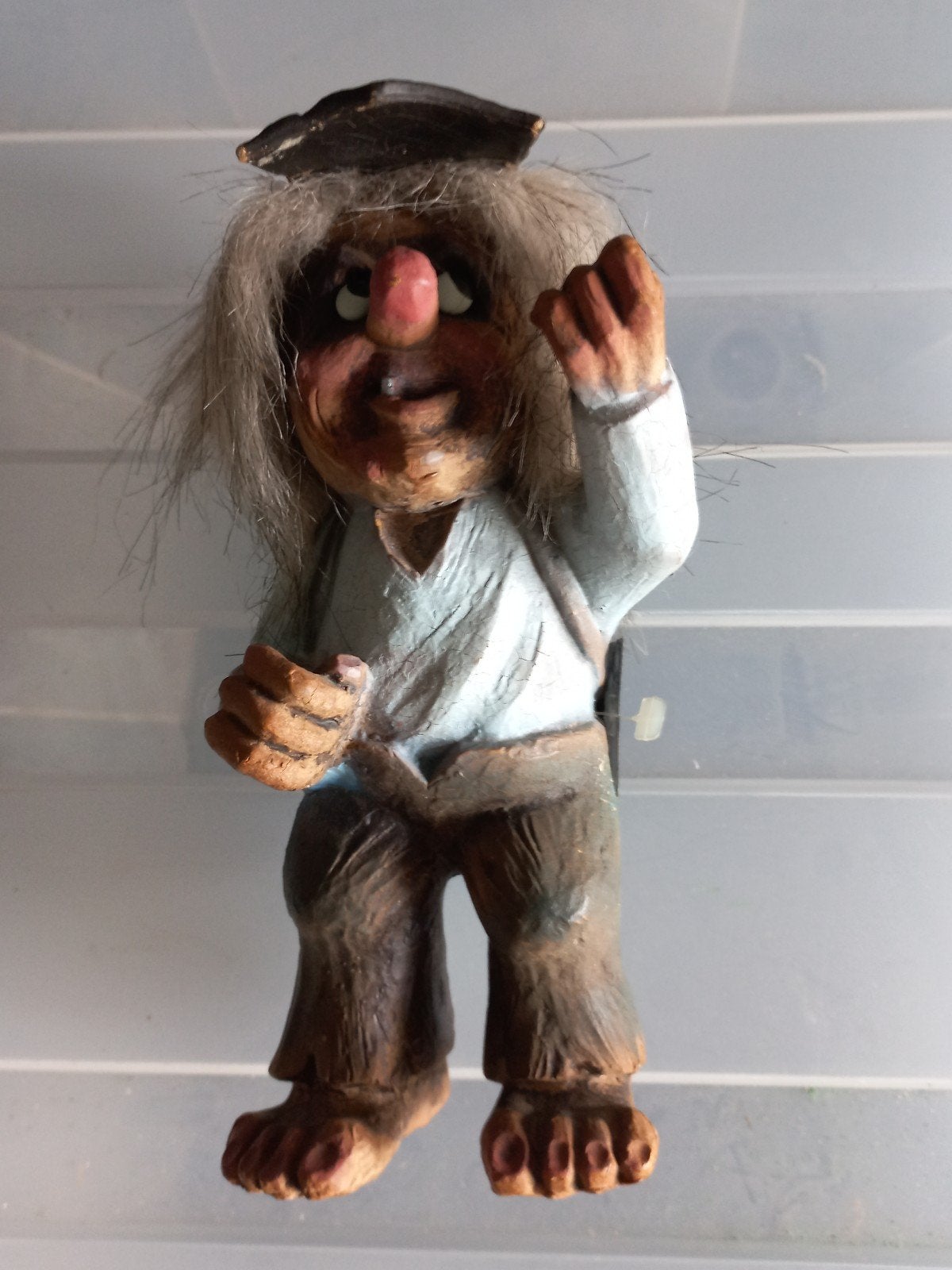 Originele Troll uit Noorwegen., Verzamelen, Smurfen, Ophalen of Verzenden, Nieuw, Poppetje, Figuurtje of Knuffel