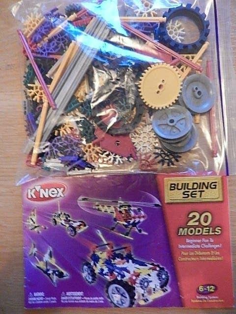 knex  20 modelen set, Ophalen of Verzenden, Zo goed als nieuw, K'nex
