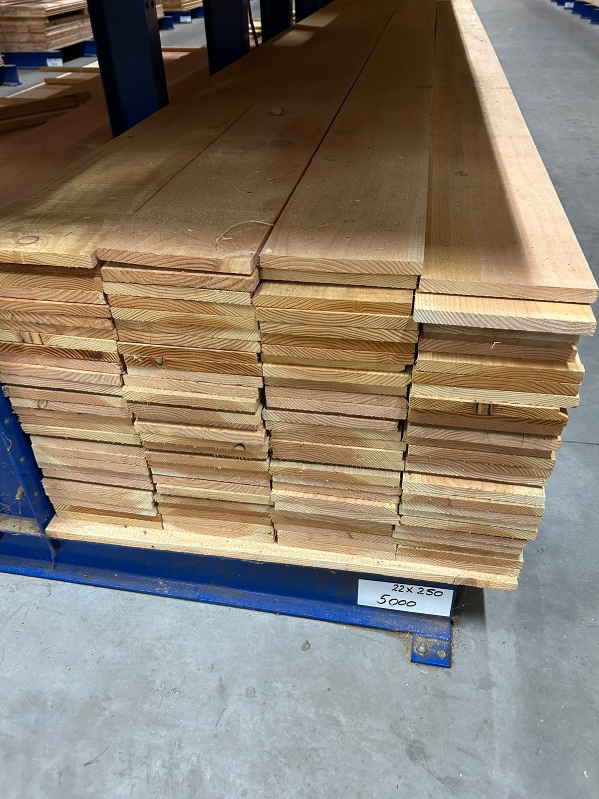 Douglas planken fijnbezaagd 22x250mm, Ophalen, Zo goed als nieuw, 250 cm of meer, Planken