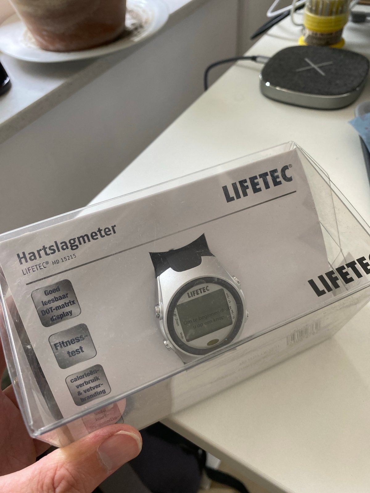Nieuwe Lifetec Hartslagmeter met draadloze borstband, Ophalen of Verzenden, Nieuw, Overige merken, Met borstriem