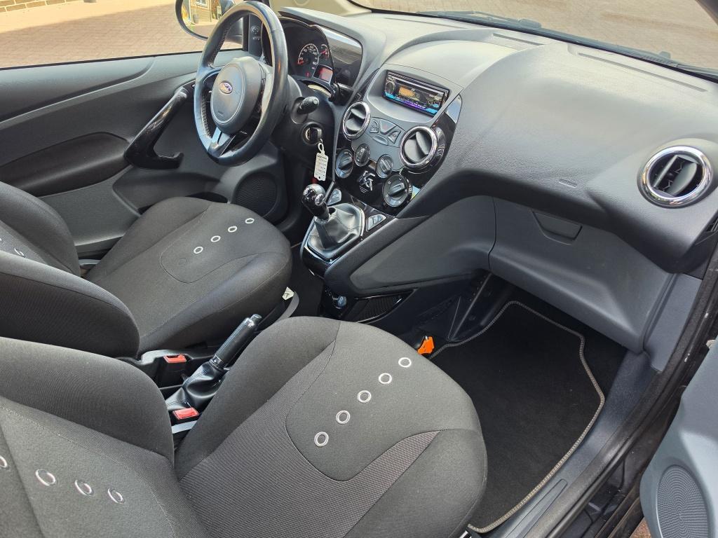 Ford Ka | NL Auto | Airco | 1.2 Metal s/s (bj 2012), Auto's, Euro 5, Stof, Gebruikt, 1242 cc