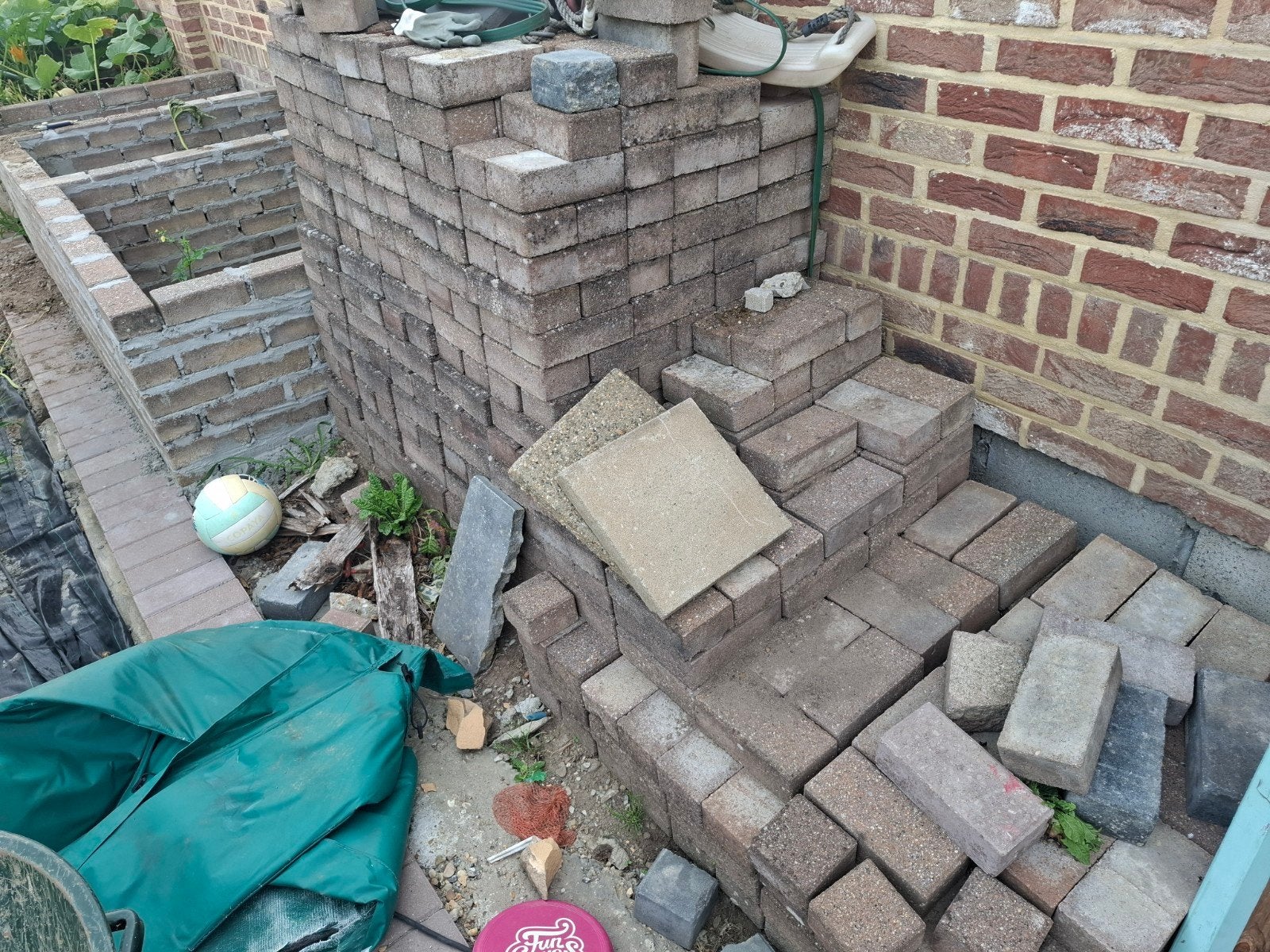 Gratis Klinkers 21.5x11x7 cm - Ophalen in Molenbeersel, Tuin en Terras, Ophalen