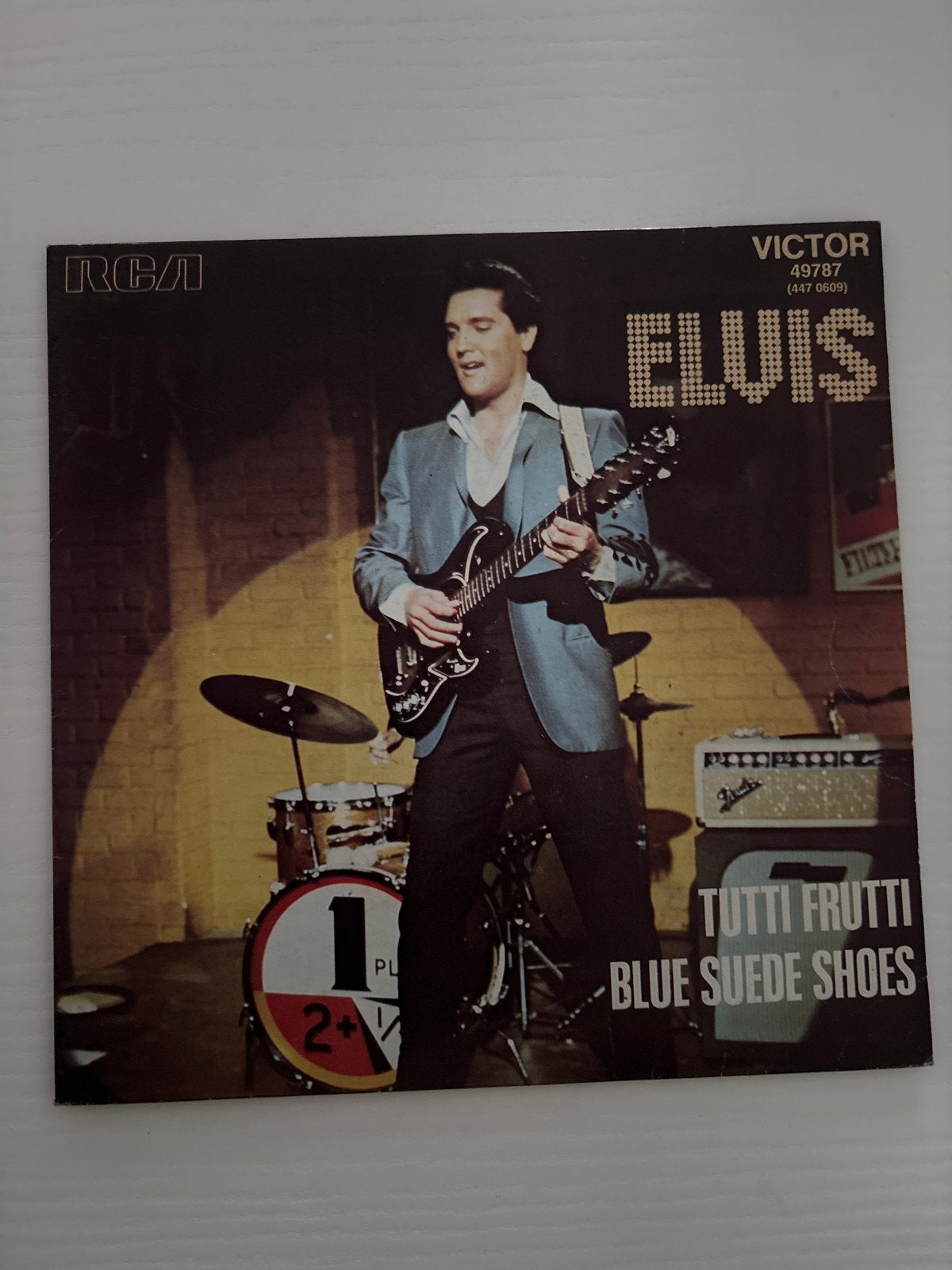 Elvis Presley - Tutti Frutti / Blue Suede Shoes 45 toeren, Ophalen of Verzenden, Zo goed als nieuw, Cd of Plaat