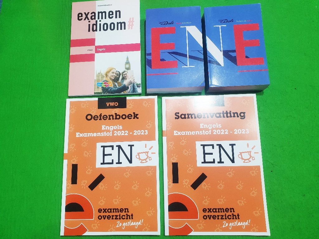 Oefenboeken/Zelfstudie boeken VWO Engels examen, VWO, Engels, Verzenden, ExamenOverzicht