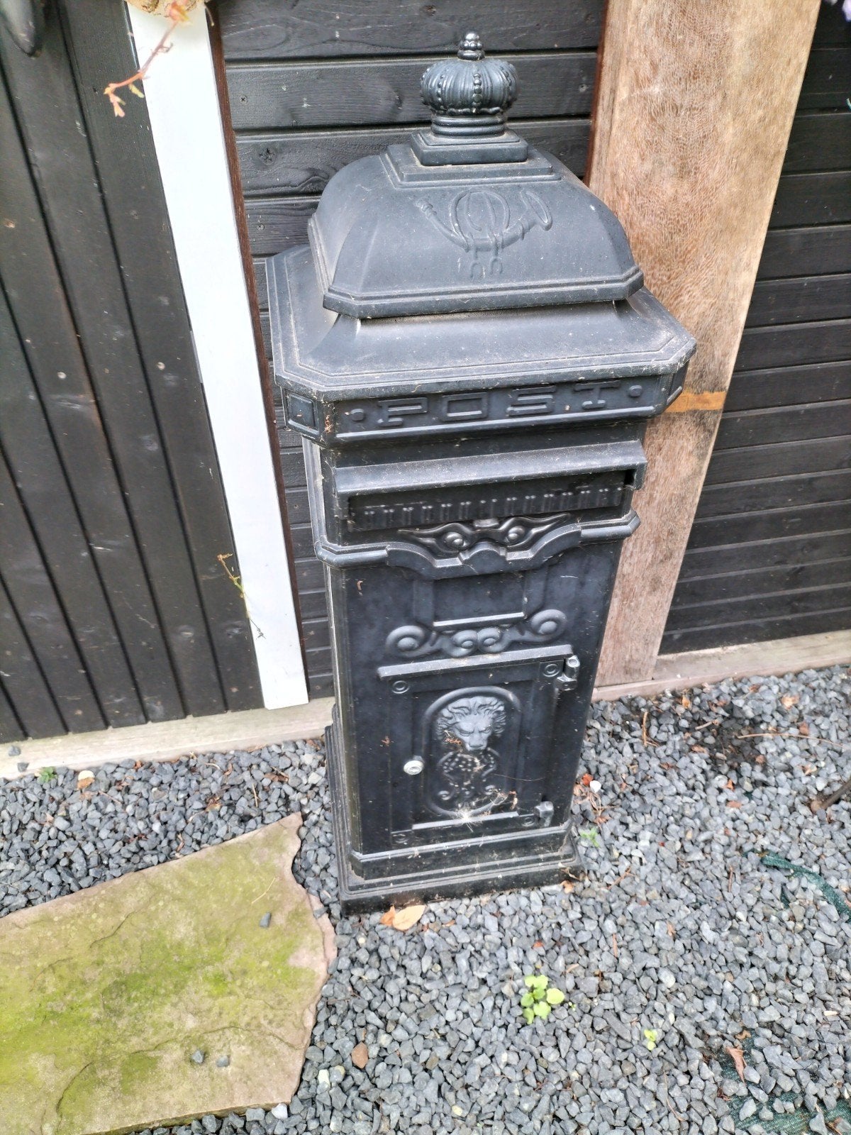brievenbus, Ophalen, Aluminium