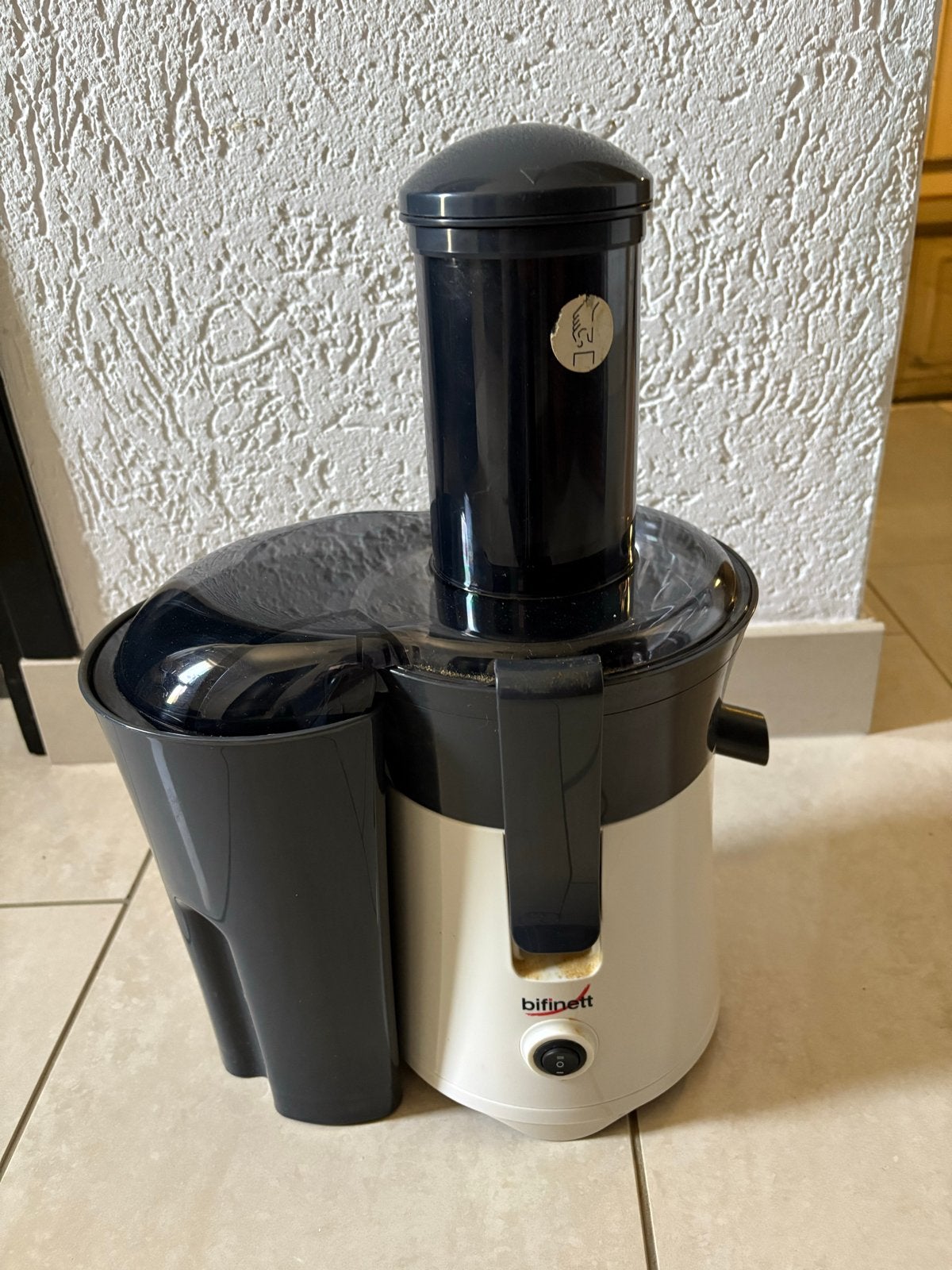 Bifinett Sapcentrifuge KH 451 - Krachtige Juicer, 1 tot 2 liter, Ophalen of Verzenden, Gebruikt, 1 snelheid