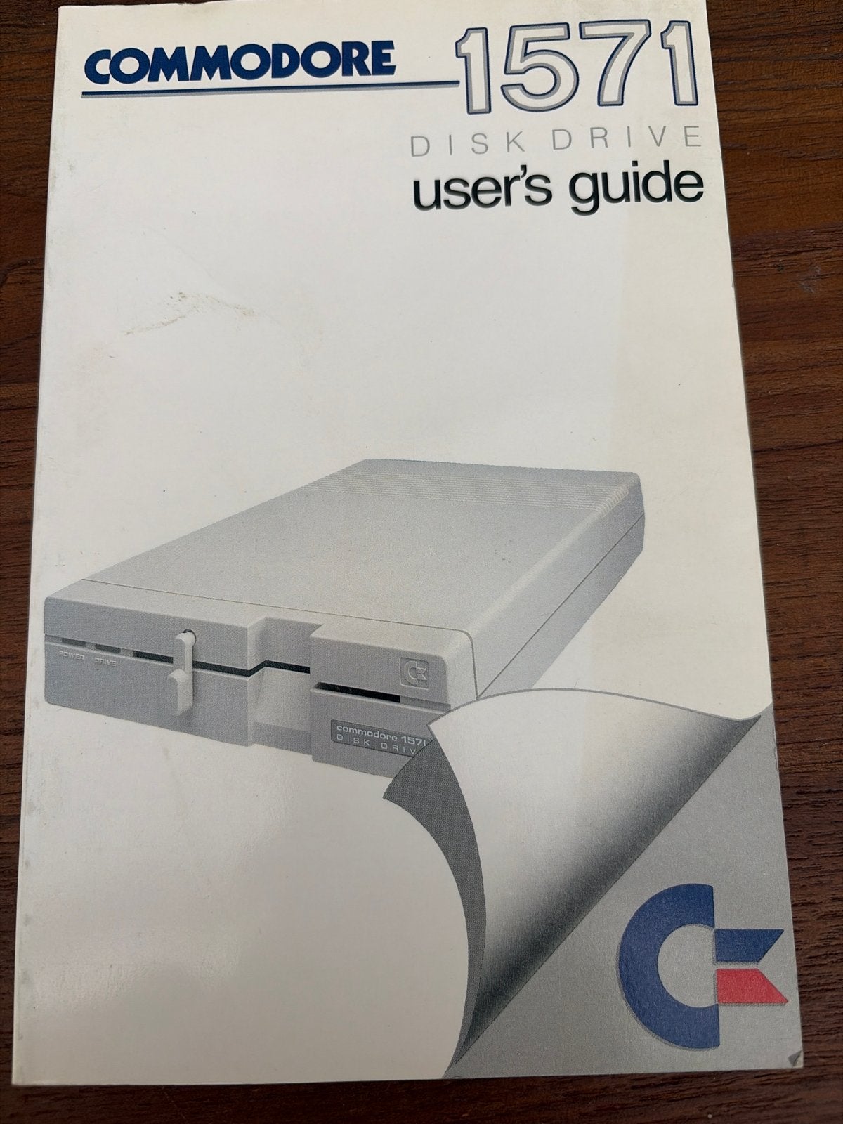 Commodore 1571 Disk Drive Gebruikershandleiding, Ophalen of Verzenden