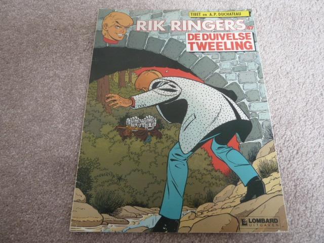 Rik Ringers nr. 47 De duivelse tweeling 1e druk 1989, Eén stripboek, Ophalen of Verzenden, Gelezen