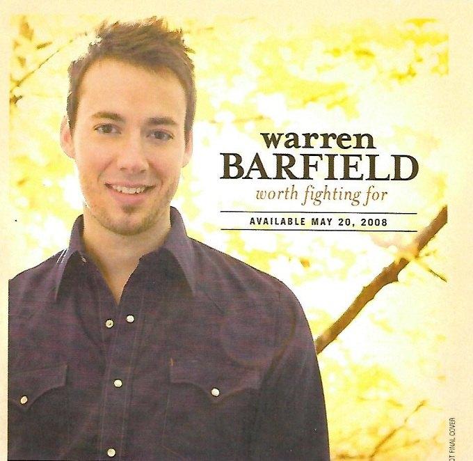 SALE--CD WARREN BARFIELD - Worth Fighting For, Verzenden, Zo goed als nieuw, Gospel