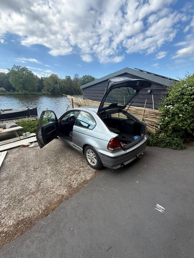 BMW 3-Serie 1.8 TI 316 Compact 2003 Grijs, Ophalen, BMW