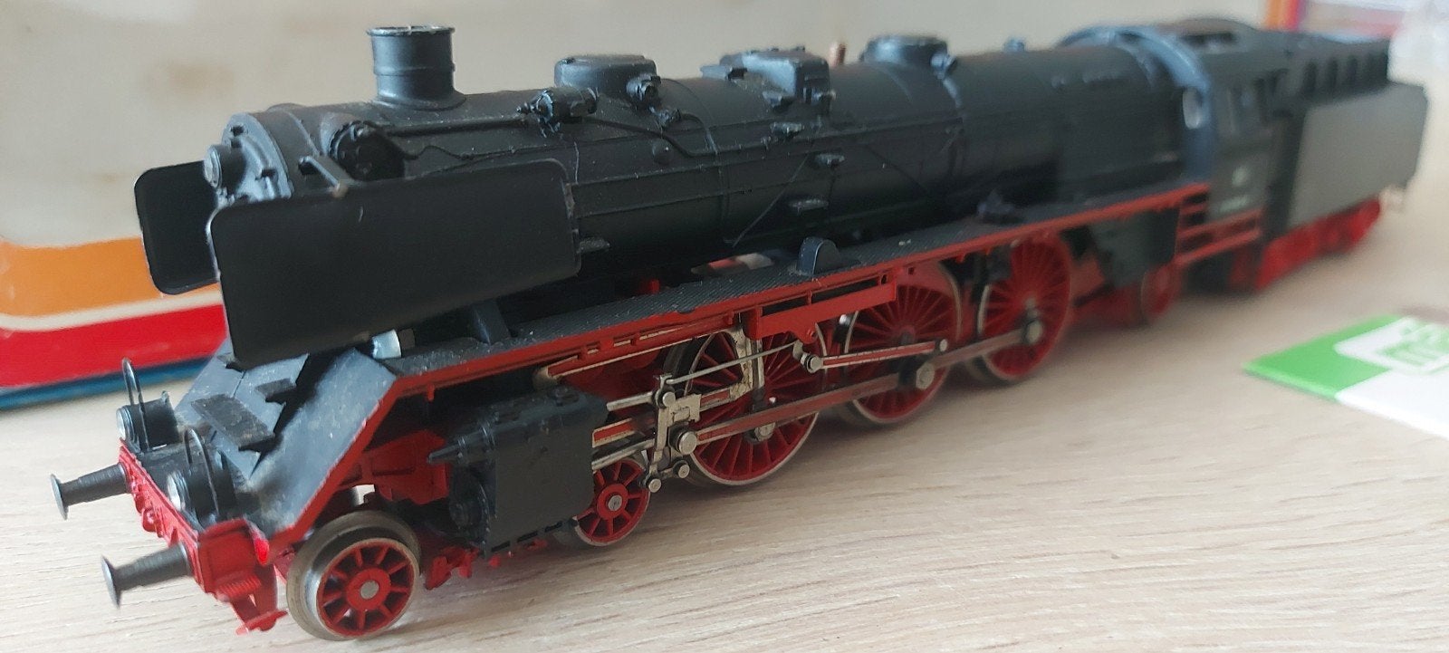 Märklin DB stoomloc+tender+rookinzet artnr 3085 in ovp, Wisselstroom, Locomotief, Ophalen of Verzenden, Zo goed als nieuw