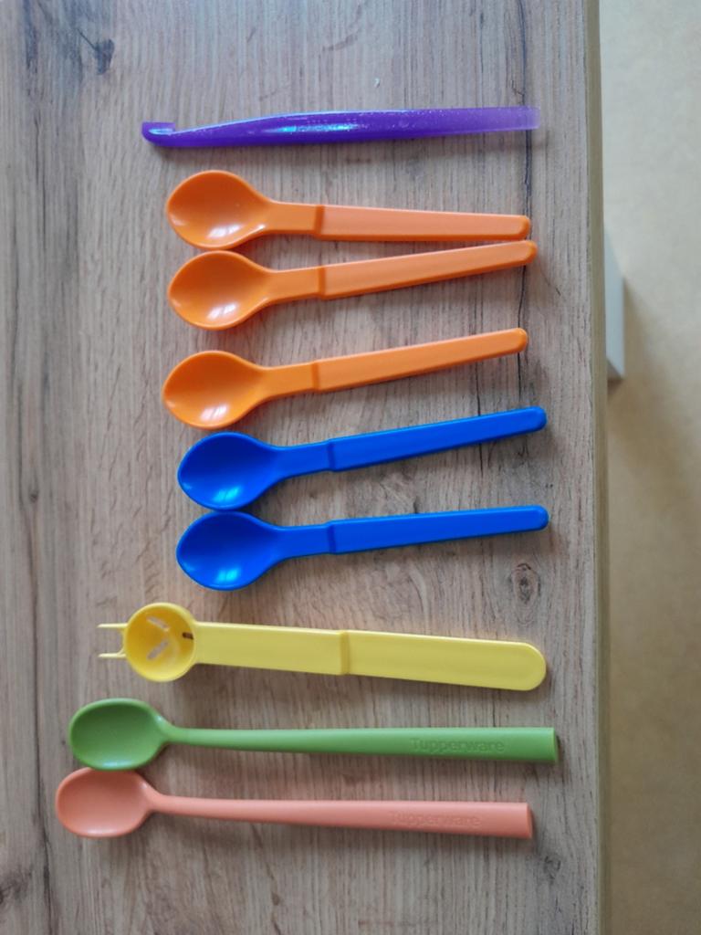 Tupperware handige keukenhulpjes - diverse kleuren, Huis en Inrichting, Ophalen of Verzenden, Gebruikt, Geel, Overige typen