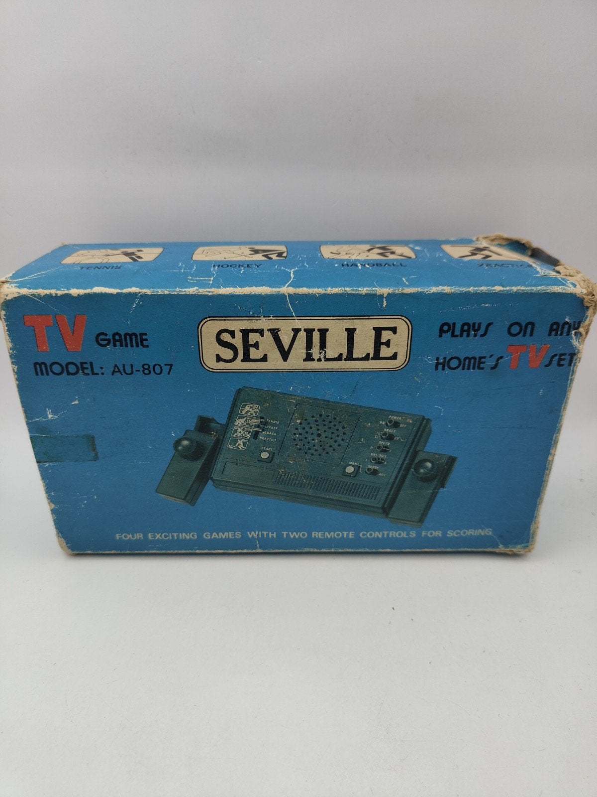 Vintage Seville TV Game Console AU-807, Gebruikt, Ophalen of Verzenden, Onbekend, Onbekend