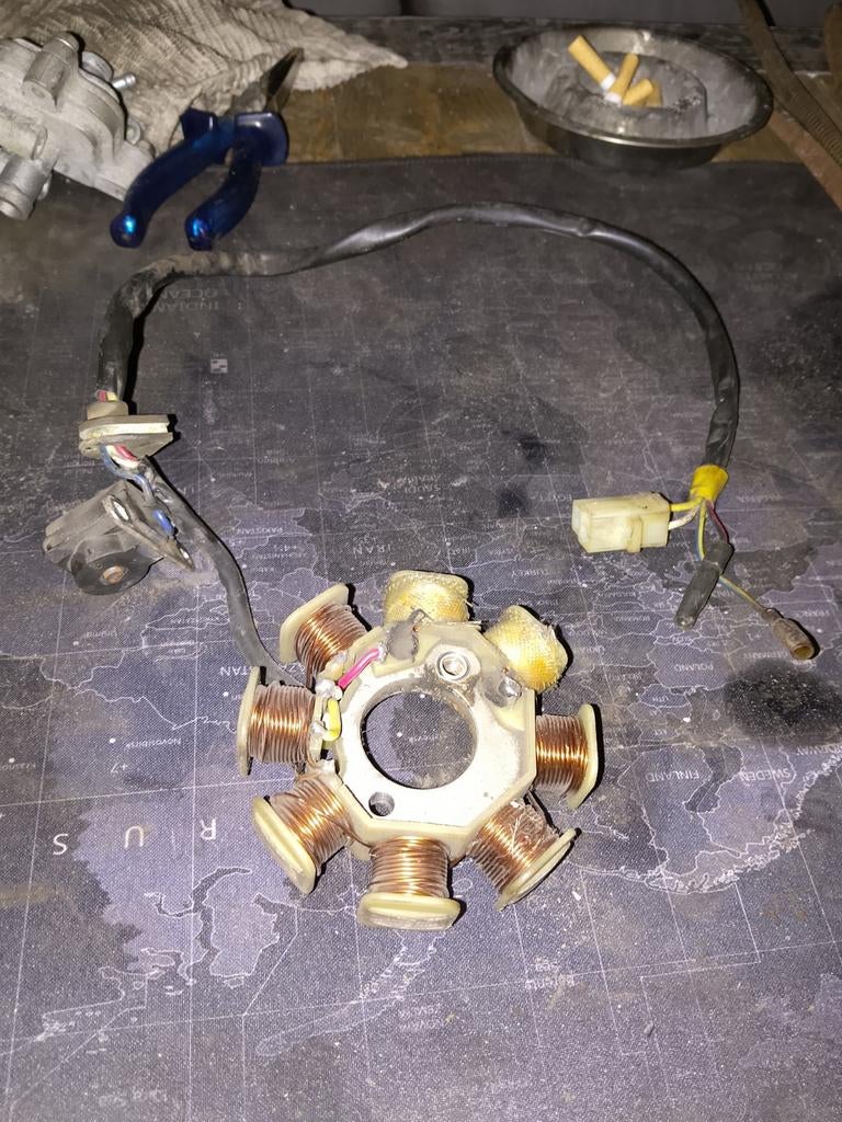 Stator GY6 4T Scooter Onderdeel, Fietsen en Brommers, Brommeronderdelen | Scooters, Ophalen of Verzenden, Gebruikt, Overige typen