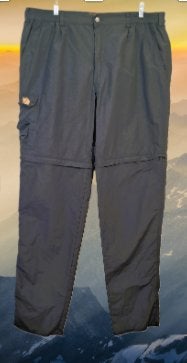 FJALLRAVEN ANCASH😎 MT zip- off broek mt 58, Verzenden, Maat 56/58 (XL), Zo goed als nieuw, Grijs