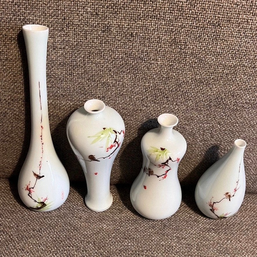 Set Japanse vazen, Huis en Inrichting, Woonaccessoires | Vazen, Ophalen of Verzenden