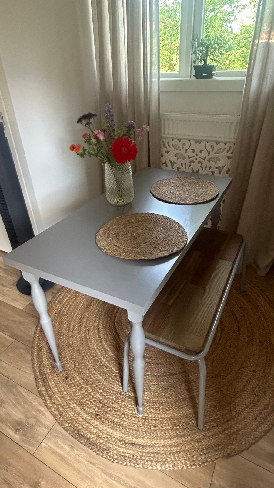 Bankje, Ophalen, Gebruikt, Minder dan 4 stoelen