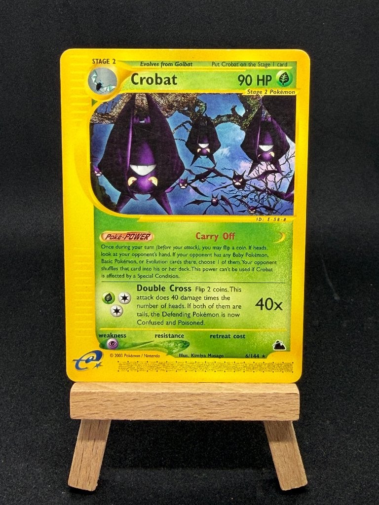 Pokémon TCG Crobat SK 6 | Rare, Ophalen of Verzenden, Zo goed als nieuw, Losse kaart