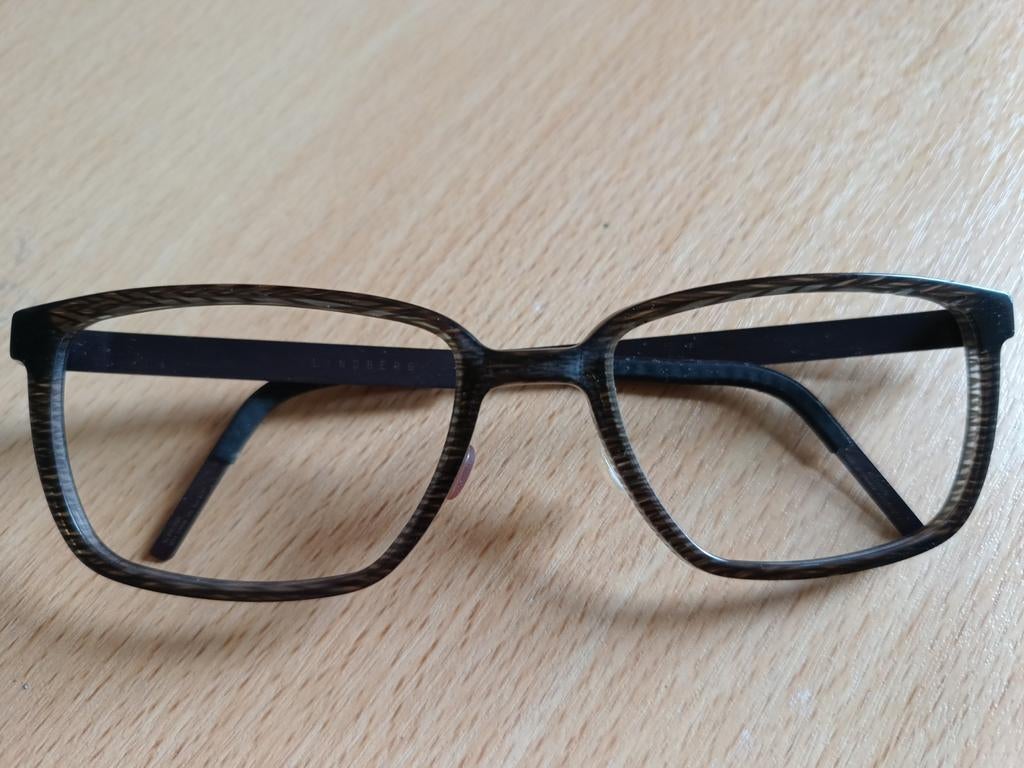 Lindberg Acetanium Bril - Stijlvol en Lichtgewicht, Overige merken, Gebruikt, Bruin, Ophalen of Verzenden