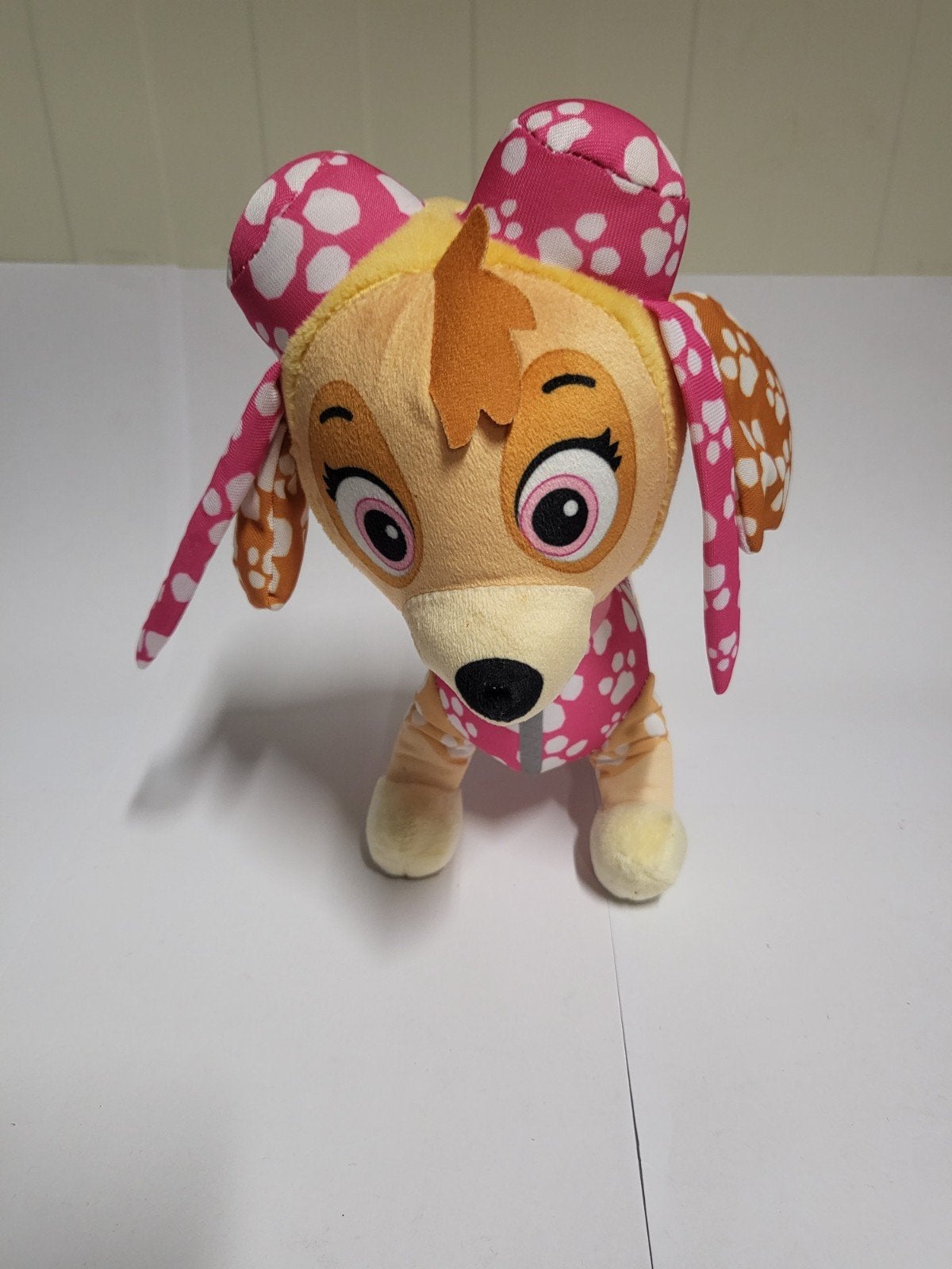 Paw Patrol Skye Knuffel - Roze met Witte Stippen, Gebruikt, Overige merken, Roze, Klein (minder dan 20 cm)