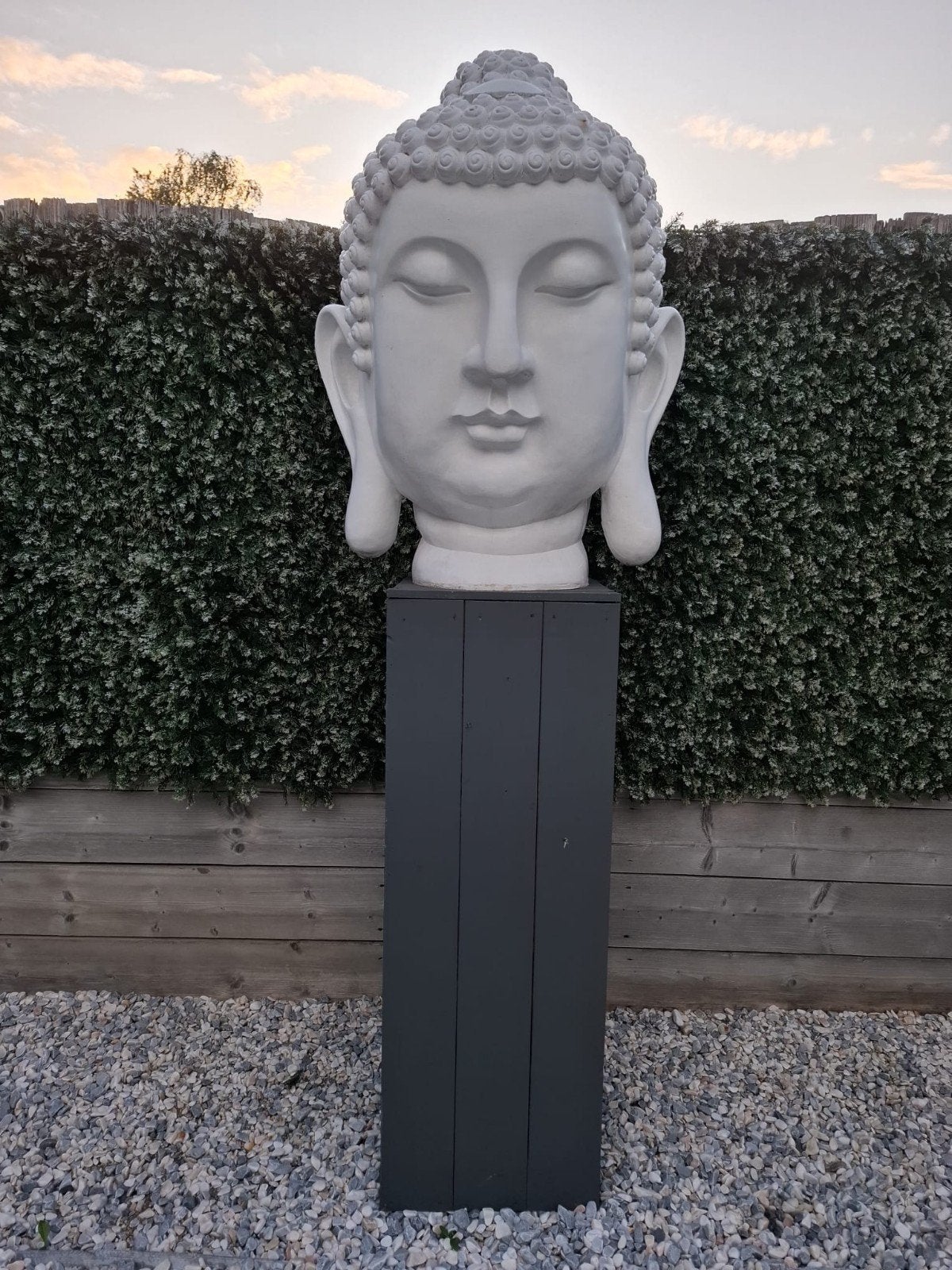 boedha  beeld, Tuin en Terras, Ophalen, Zo goed als nieuw, Kunststof