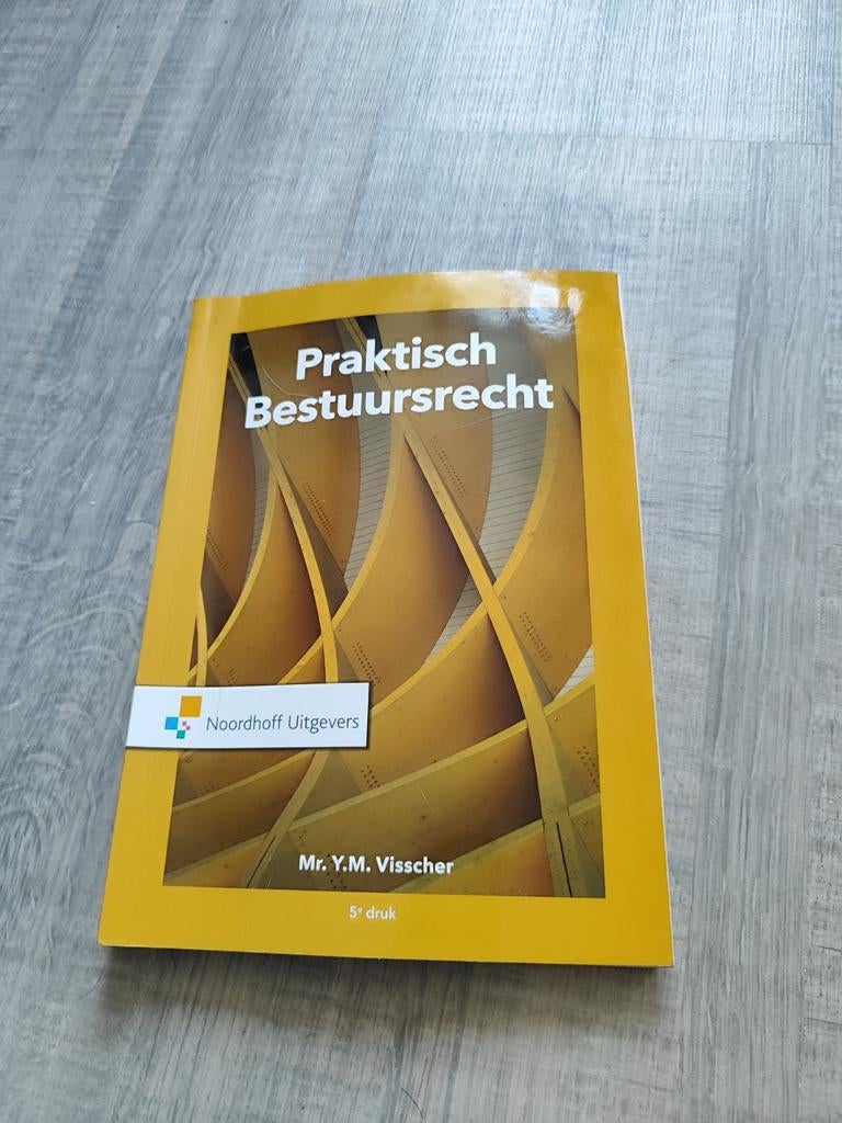 Y.M. Visscher - Praktisch Bestuursrecht, Y.M. Visscher, Sociale wetenschap, Ophalen of Verzenden, Zo goed als nieuw