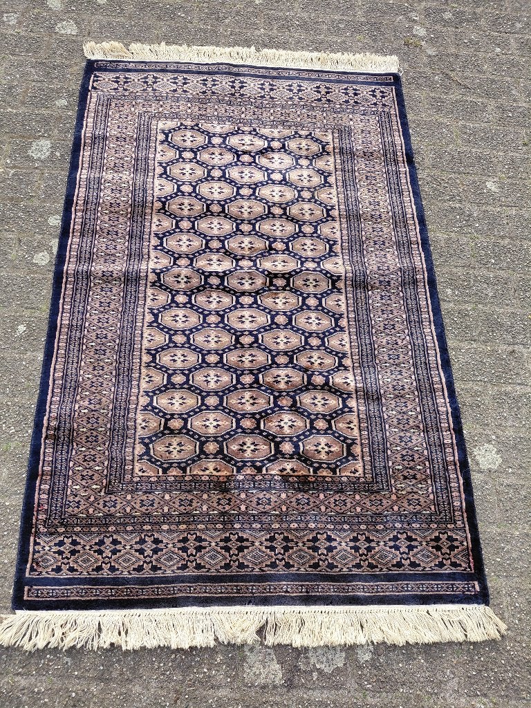 Oosters tapijt, Perzische Bouchara loper lxb = 151x97 cm., Antiek en Kunst, Antiek | Kleden en Textiel, Ophalen