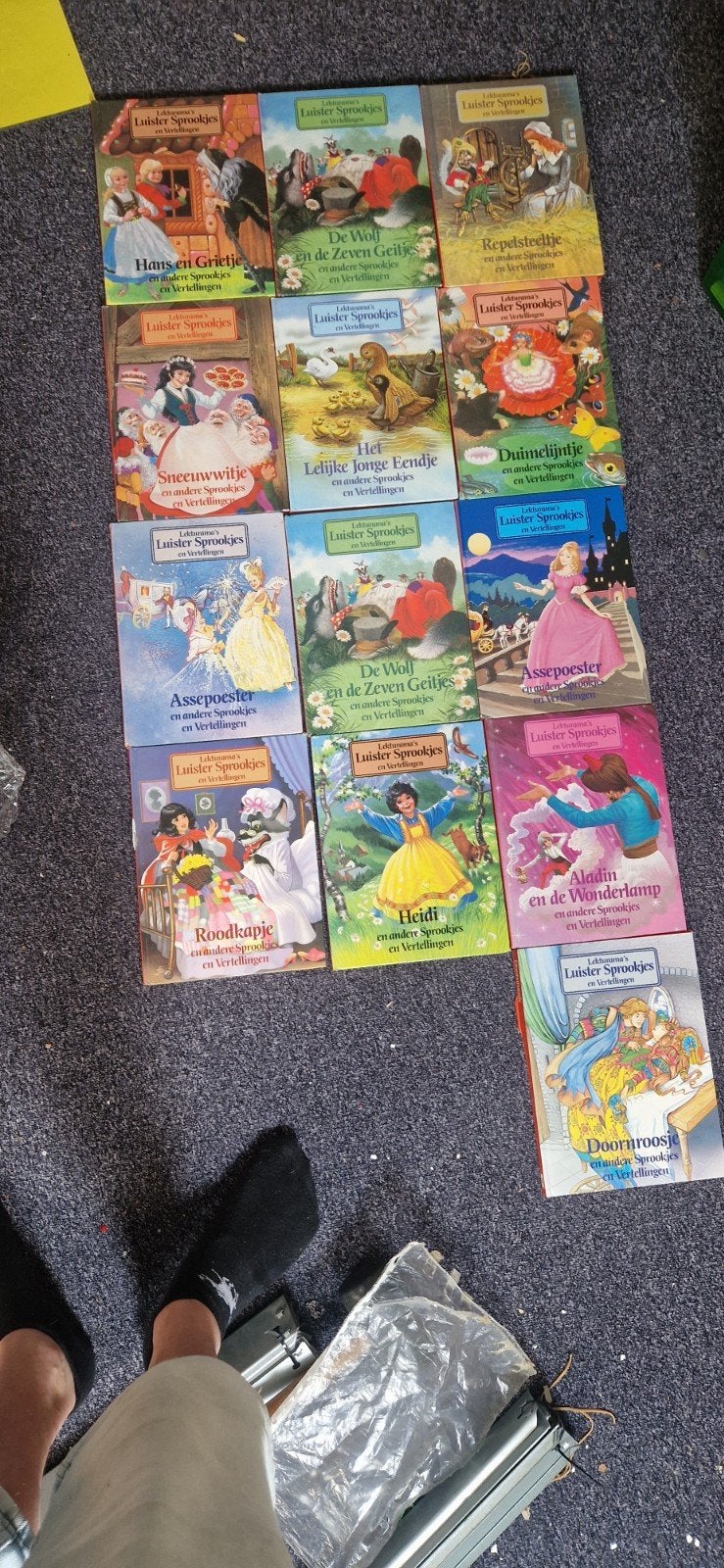 Lekturama Sprookjes Grote collectie, Ophalen, Gelezen