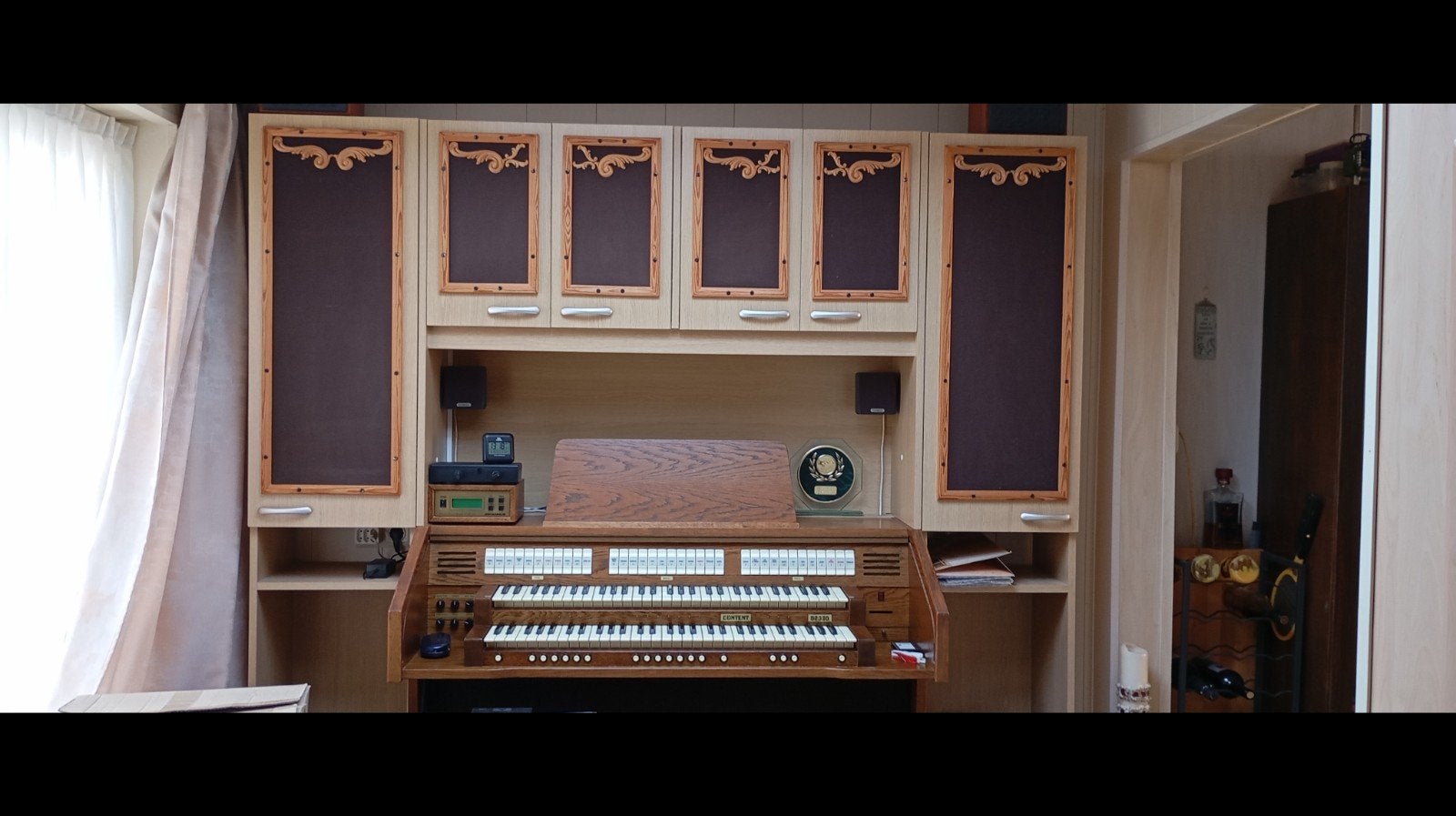 Content D2330 Digitaal Orgel met Johannus Classic Sound, Ophalen, Zo goed als nieuw, 2 klavieren, Orgel