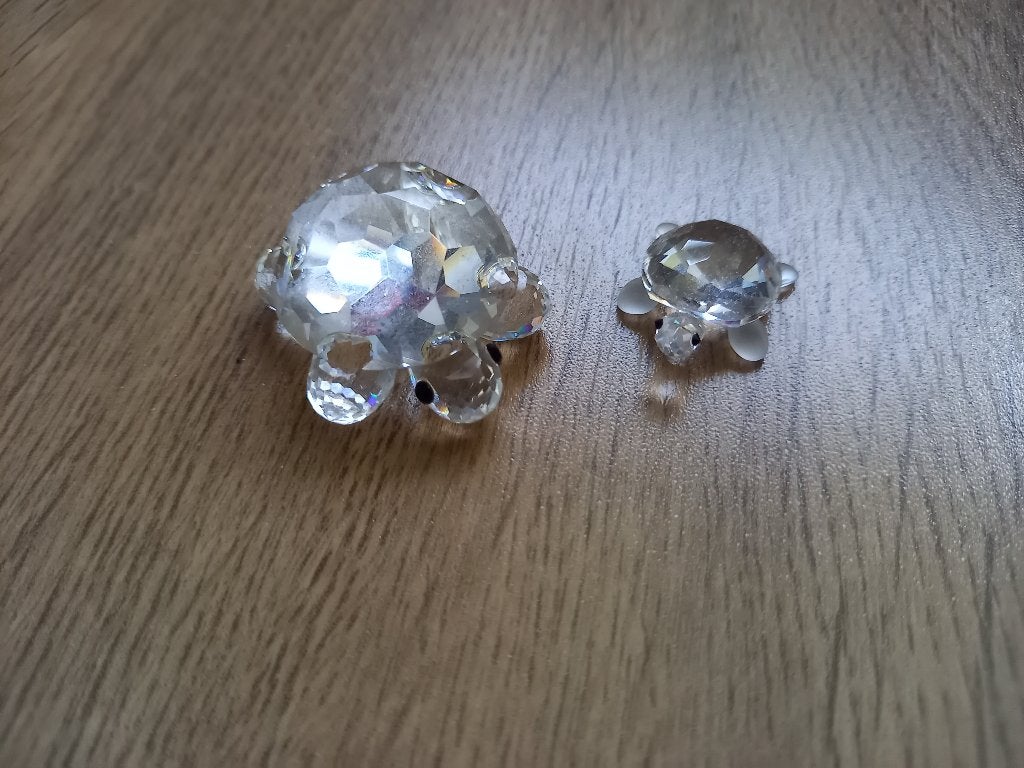 Swarovski Schildpad Set - Collectie 'Dieren Land', Ophalen of Verzenden, Zo goed als nieuw, Figuurtje