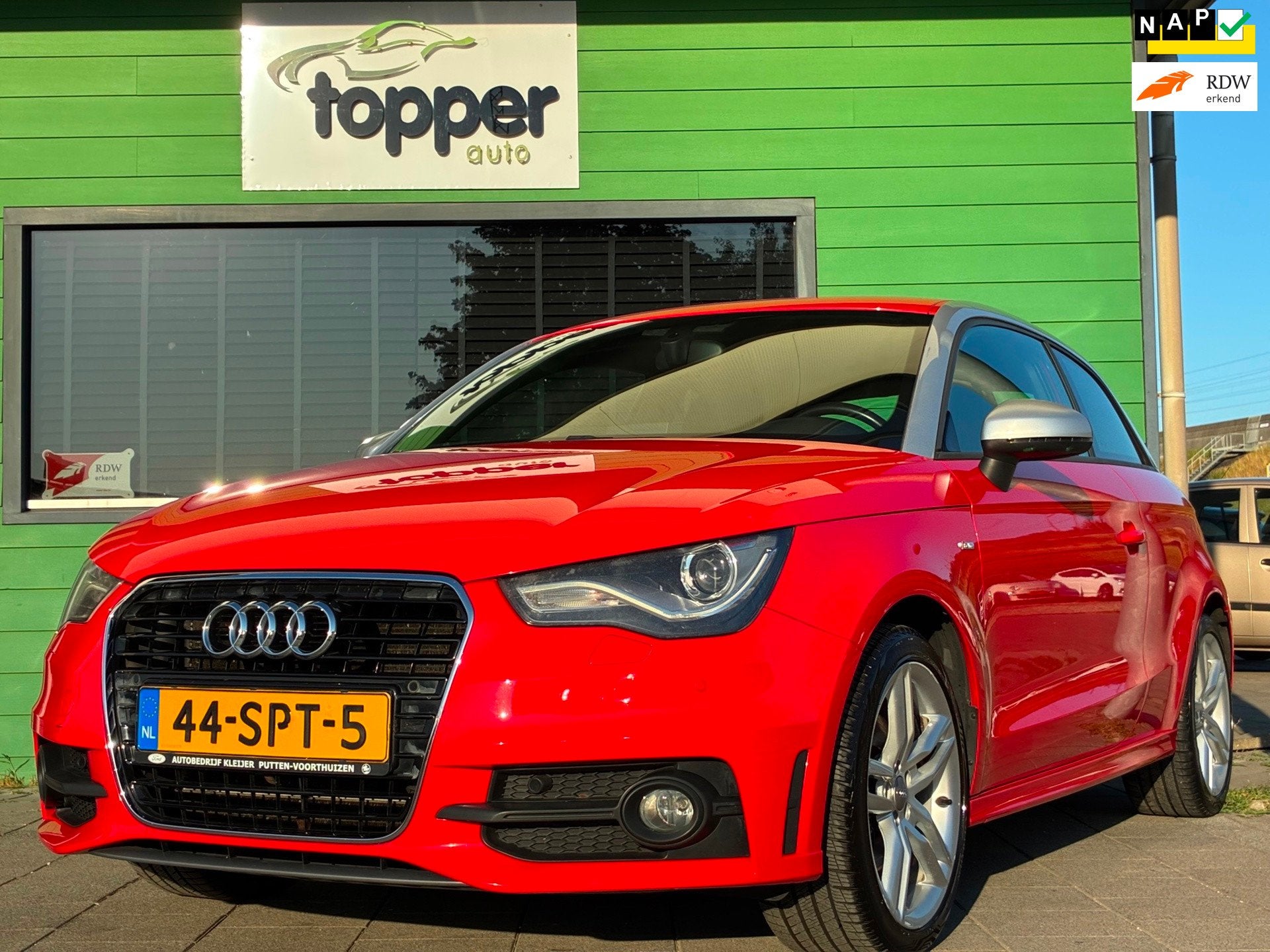 Audi A1 1.4 TFSI Pro Line S|Navigatie|CruiseControl|Climatro, Voorwielaandrijving, Euro 5, 4 stoelen, Leder en Stof