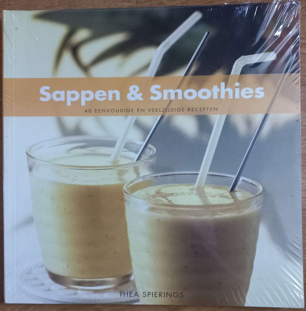 Sappen & Smoothies - Thea Spierings, Boeken, Ophalen of Verzenden, Nieuw, Gezondheid en Conditie, Thea Spierings