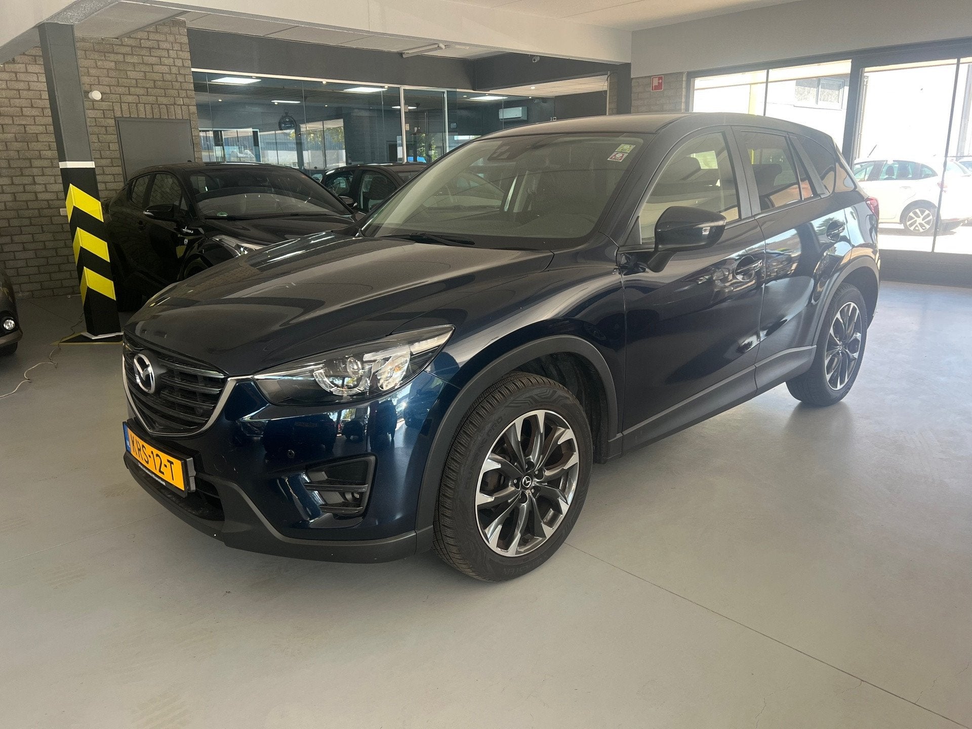 Mazda CX-5 2.5 SkyActiv-G 192 GT-M 4WD Trekhaak, Auto's, Automaat, Euro 6, Blauw, Bedrijf