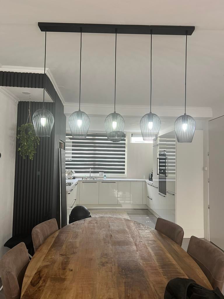 Mooie hanlamp van kwantum, Huis en Inrichting, Lampen | Hanglampen, Ophalen of Verzenden, Zo goed als nieuw