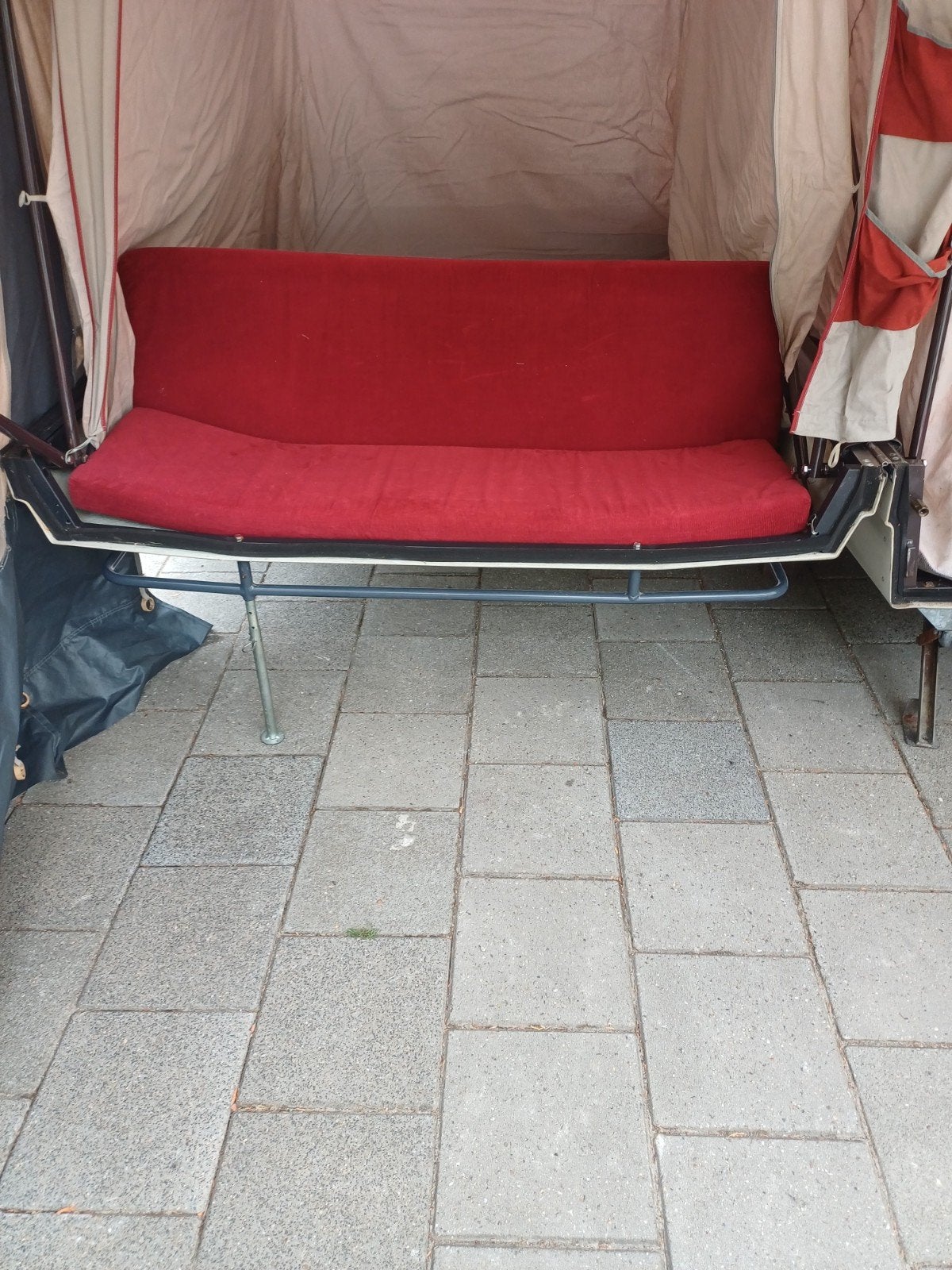 Camplet vouwwagen bank rugleuning geraamte, Caravans en Kamperen, Caravan accessoires, Ophalen