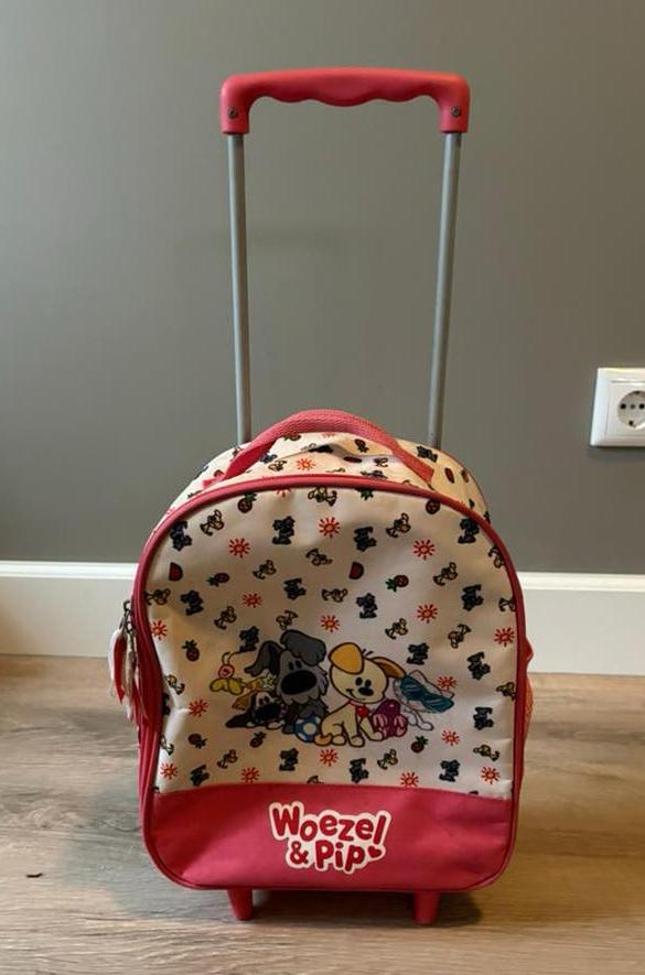 Woezel & Pip reistas, Ophalen, Zo goed als nieuw, 30 cm of meer, Minder dan 35 cm
