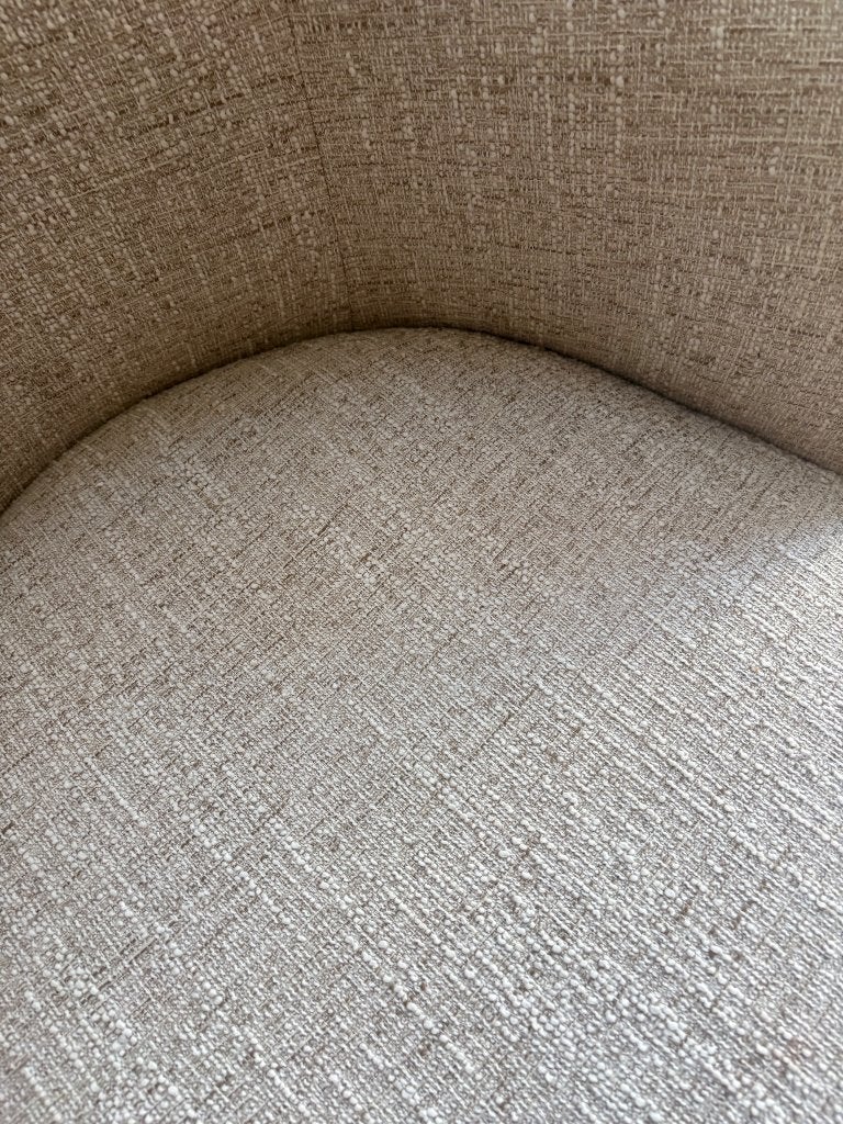Fauteuil, Ophalen, Minder dan 75 cm, Zo goed als nieuw, Bouclé