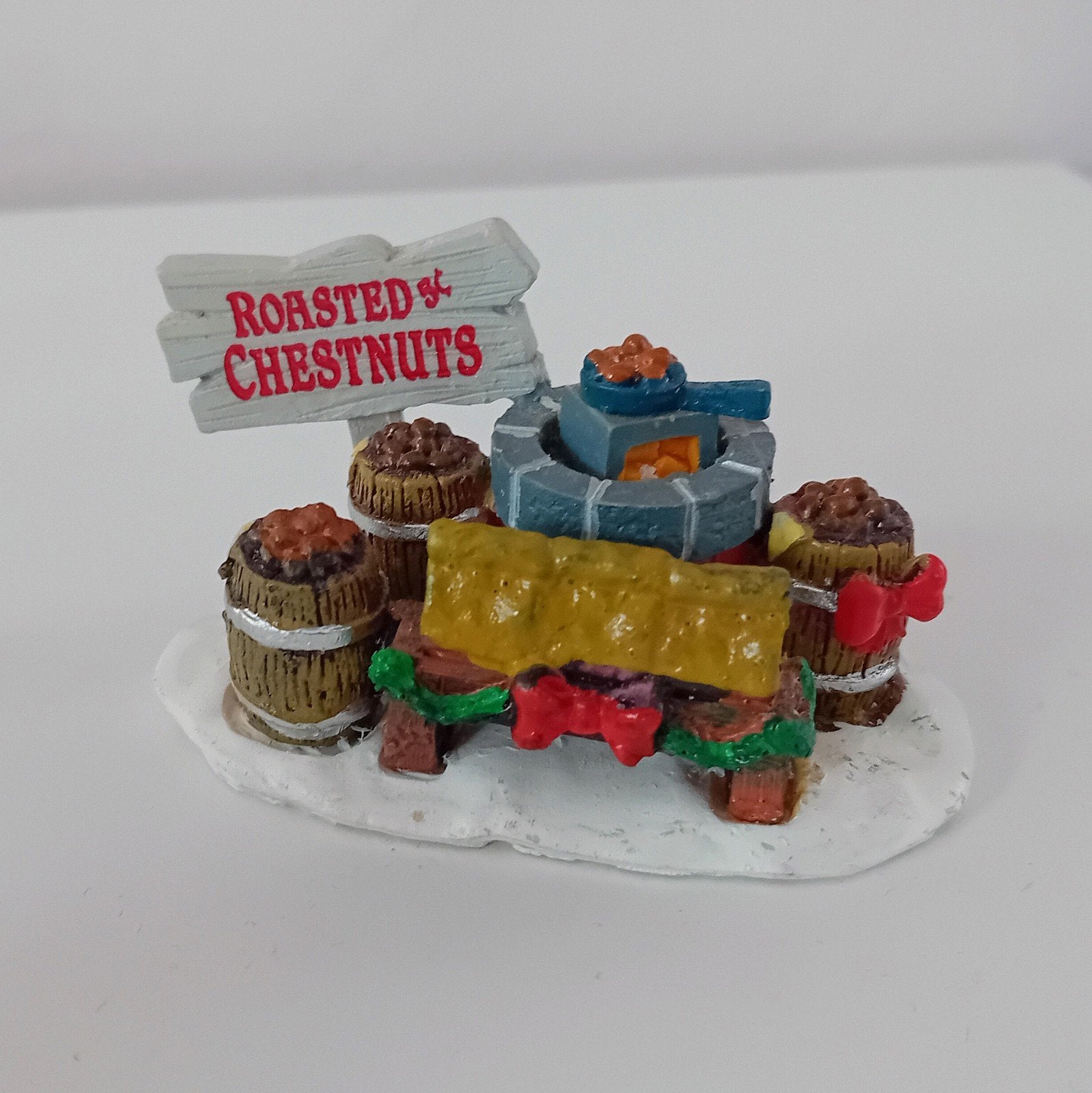 Lemax chestnuts roasting, retired, Lemax figuur Kerstdorp, Ophalen of Verzenden