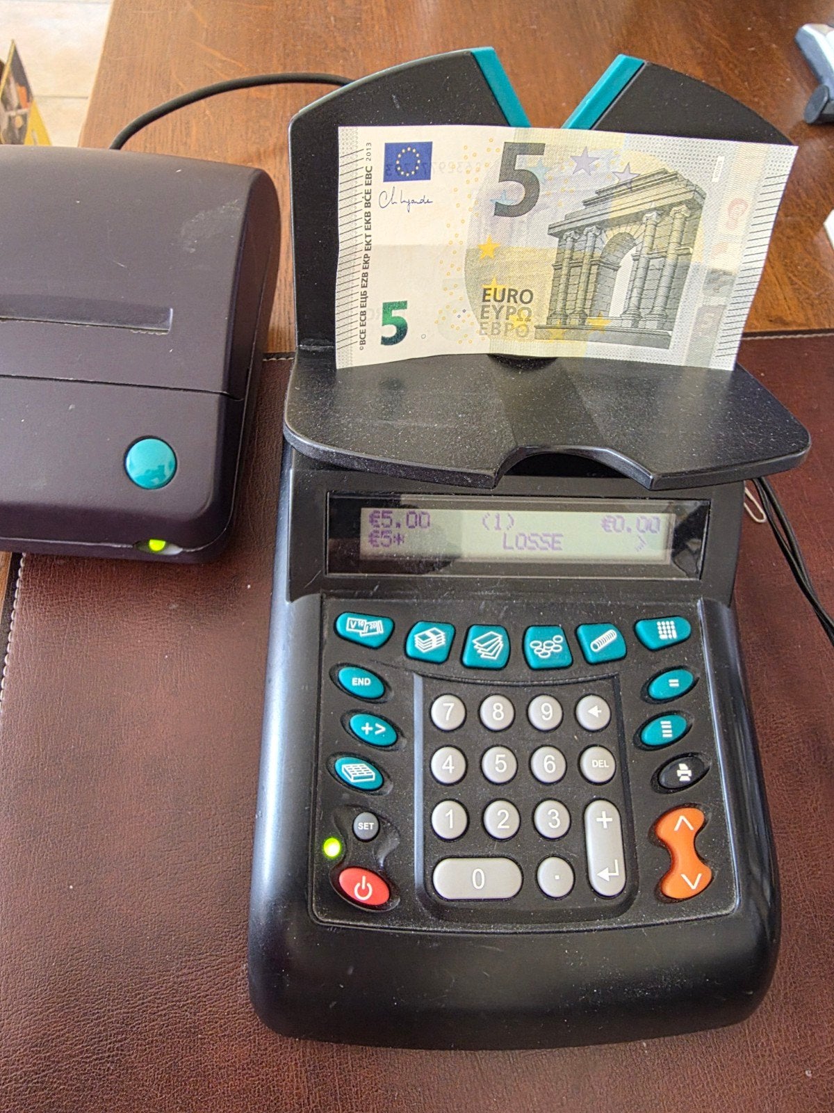 Moneytronic Multicount biljetten- en muntenteller, Postzegels en Munten, Munten en Bankbiljetten | Toebehoren, Ophalen of Verzenden