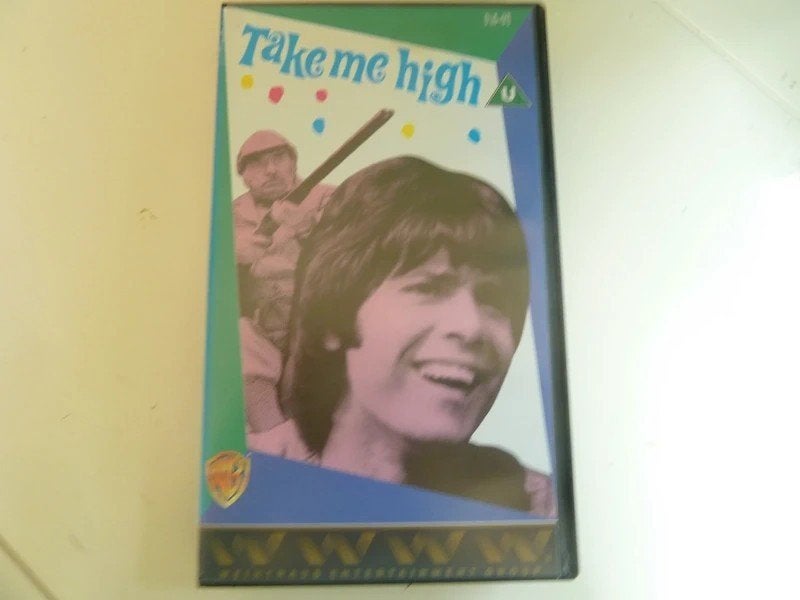 Cliff Richard -Take me High VHS, Verzamelen, Ophalen of Verzenden, Gebruikt, Overige typen