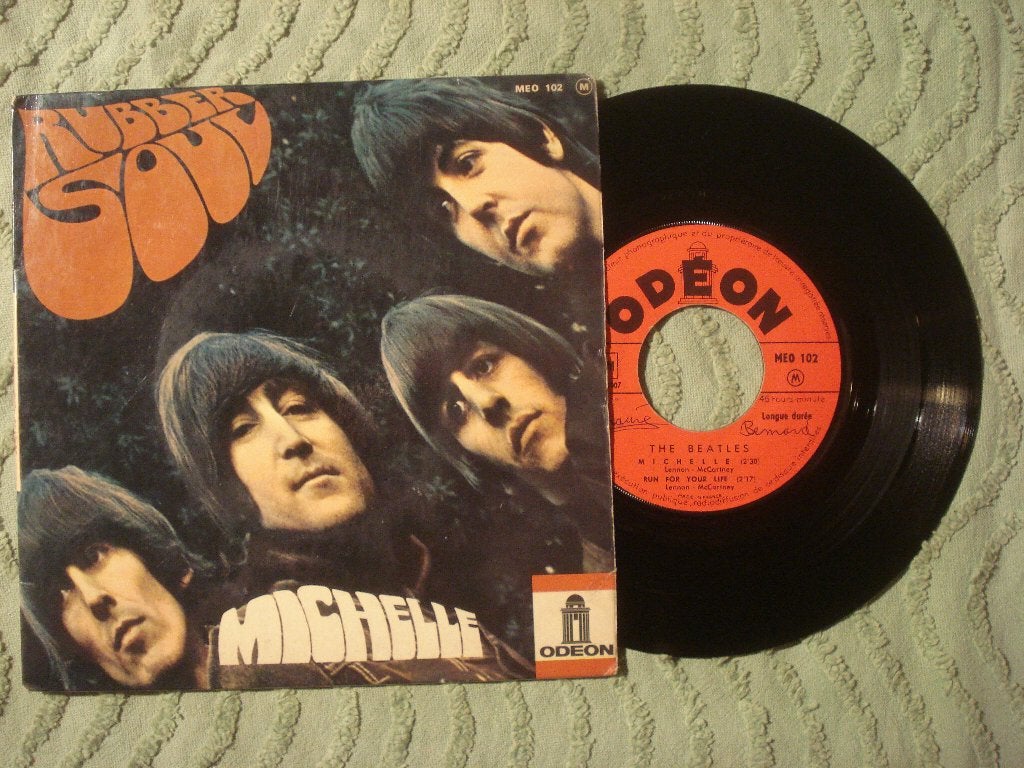 The Beatles 7" Vinyl EP: ‘Michelle’ (Frankrijk), Gebruikt, 7 inch, Ophalen of Verzenden, EP