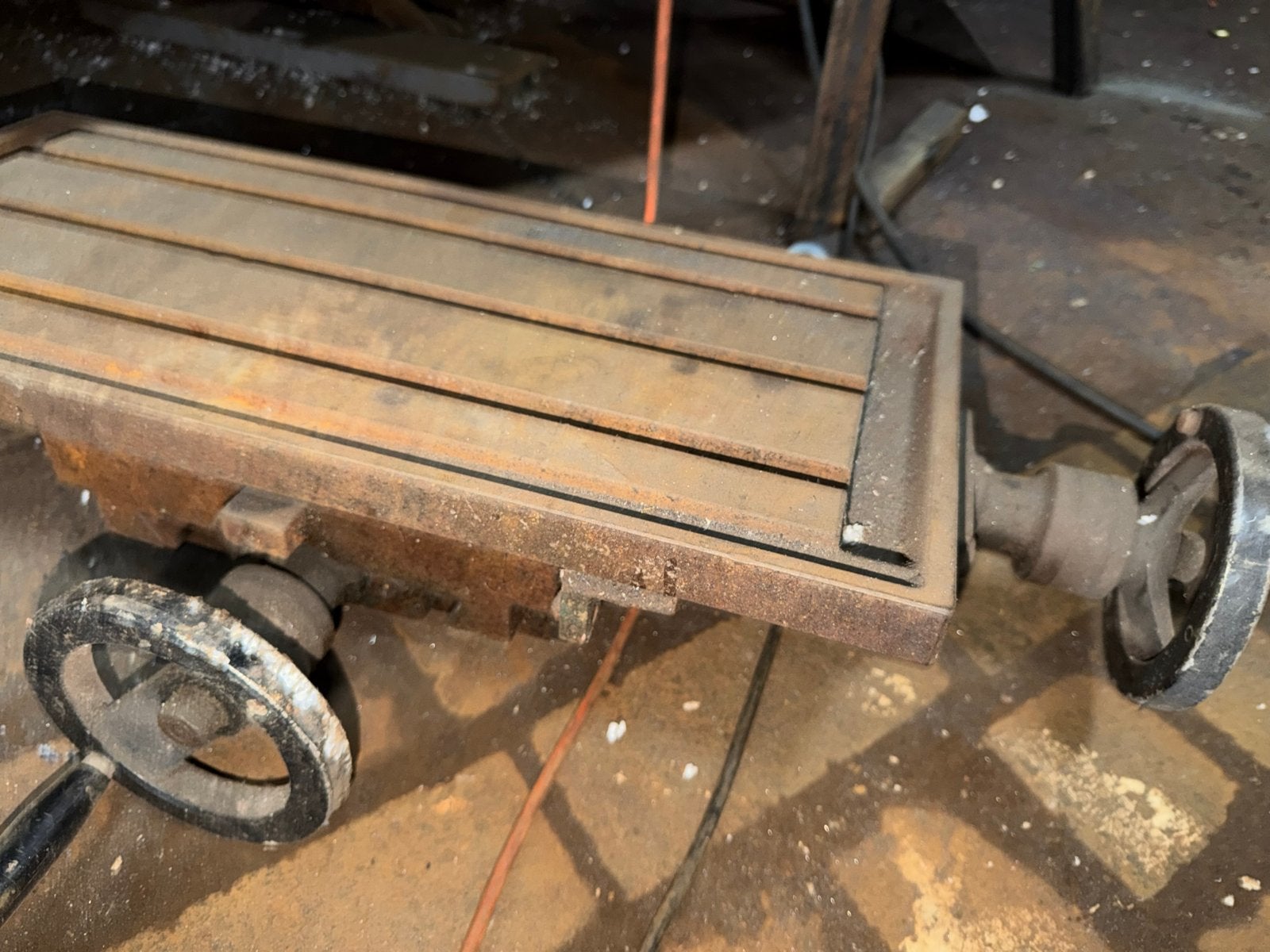 Robuuste kruistafel voor freesmachine of boormachine, Doe-het-zelf en Verbouw, Ophalen, Gebruikt, 70 tot 120 cm