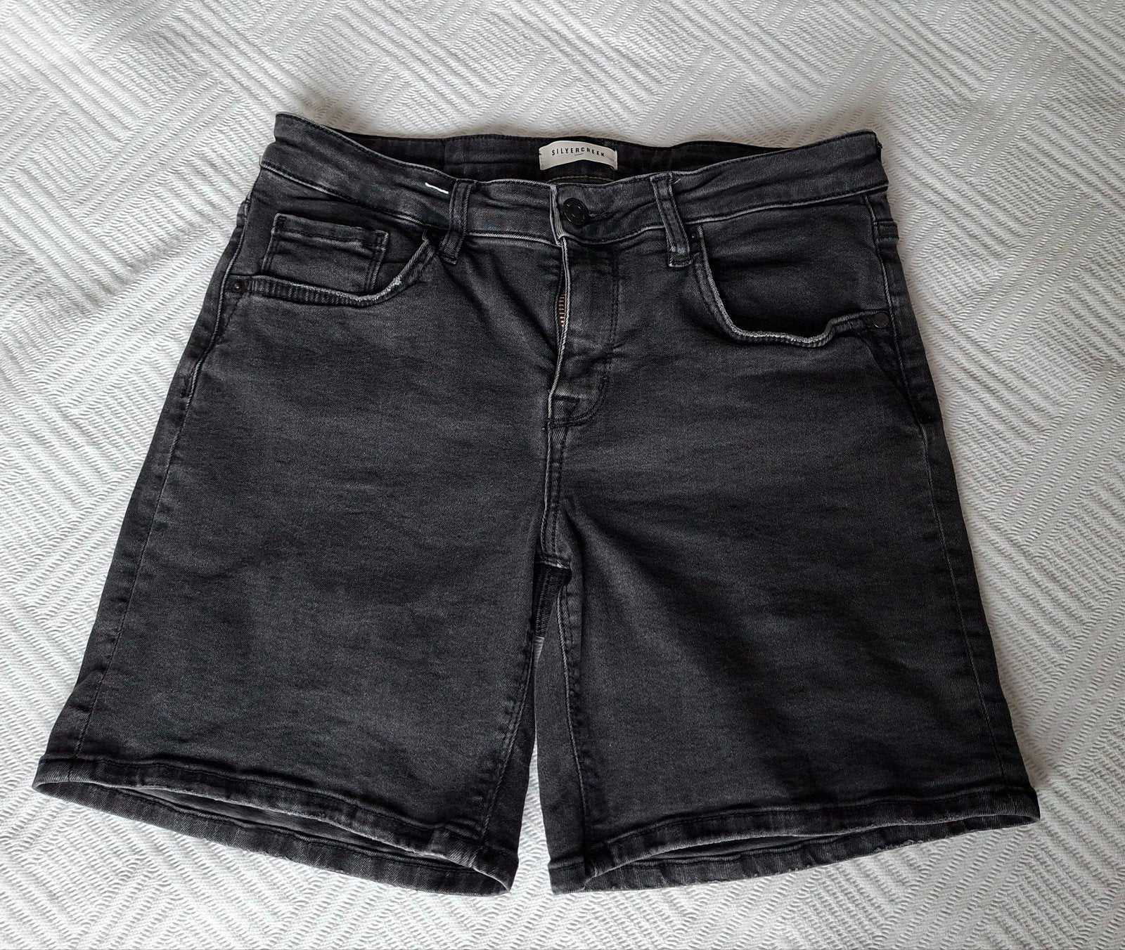 Donkergrijze jeans van Silvercreek, Silver Creek, Verzenden, Zo goed als nieuw, W28 - W29 (confectie 36)